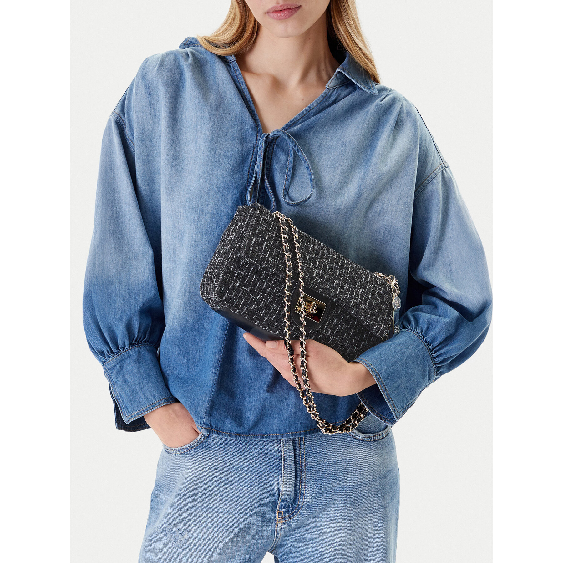 Дамска чанта Nine West EO-Hudson-Harmony-LDA8004A Черен