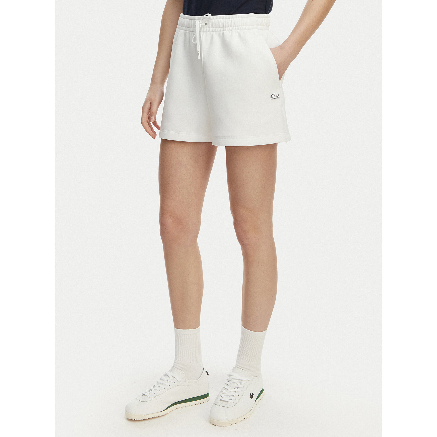 Lacoste Sportshorts GF9991 Weiß Regular Fit