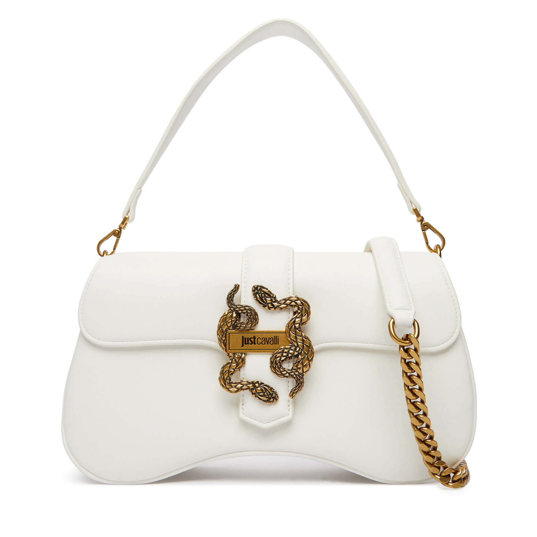 Geantă Just Cavalli 80RA4BA1 ZSA89 Alb