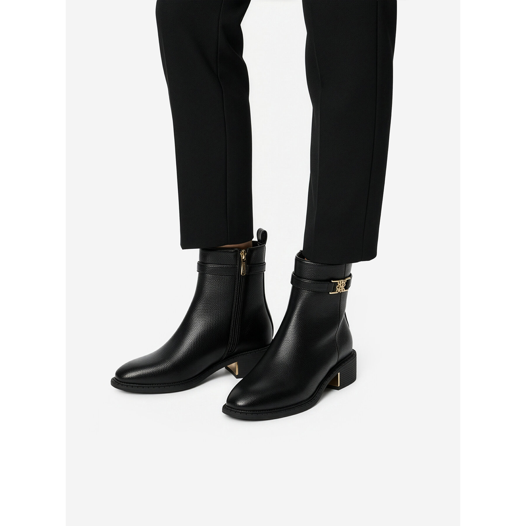 Μποτάκια Nine West CEO-GAJDA-01 Μαύρο