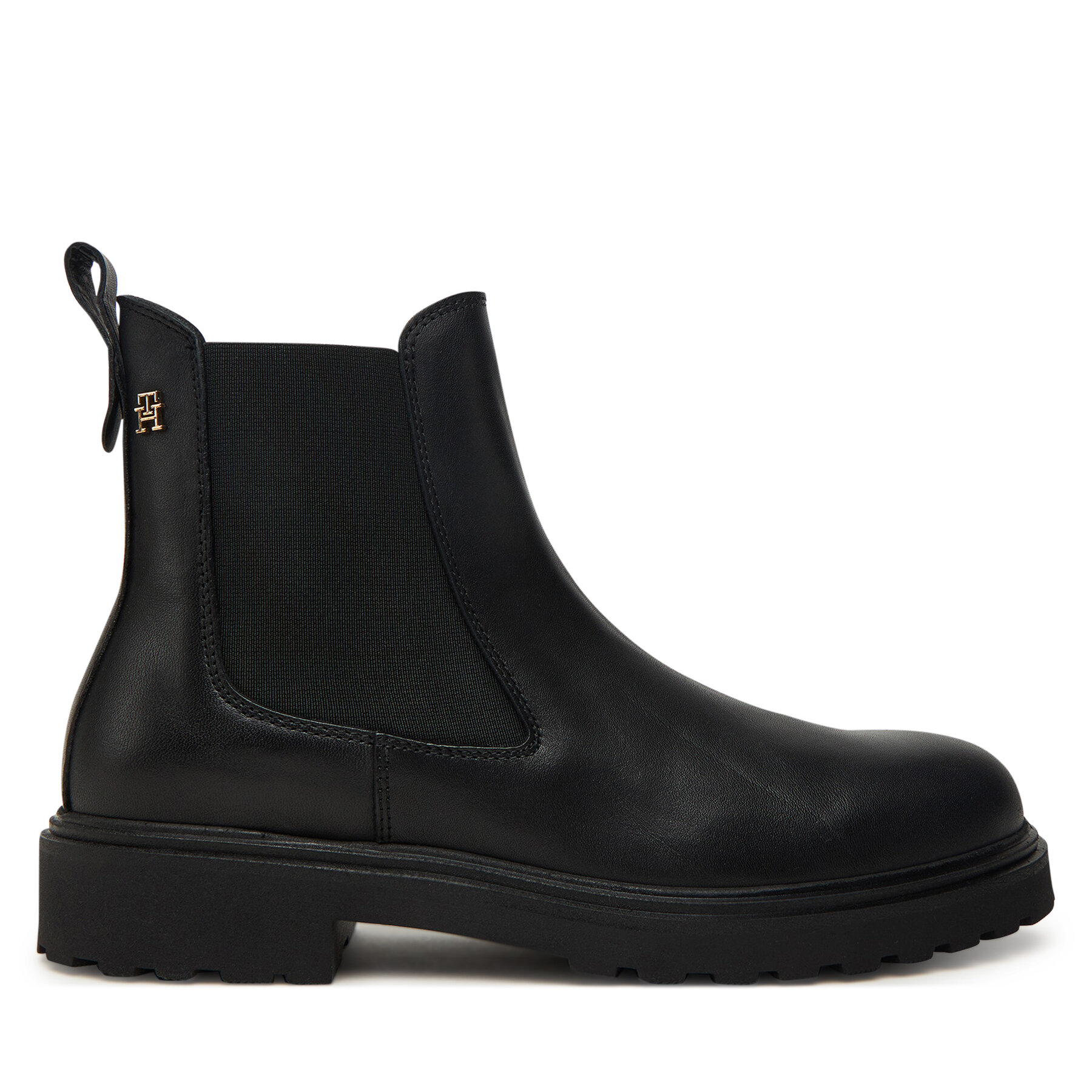 Ghete Jodhpur Tommy Hilfiger Cleated FW0FW08766 Negru