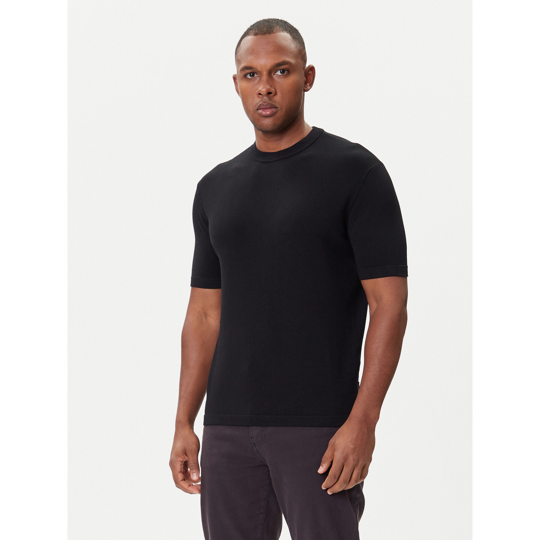Armani Exchange T-Shirt XM001924 AF18947 UC001 Μαύρο Slim Fit