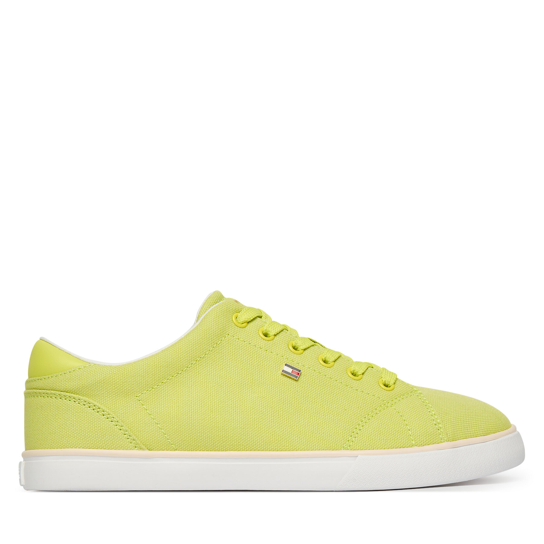 Tenisky Tommy Hilfiger Th Low Profile Vulc Canvas FW0FW09102 Žltá