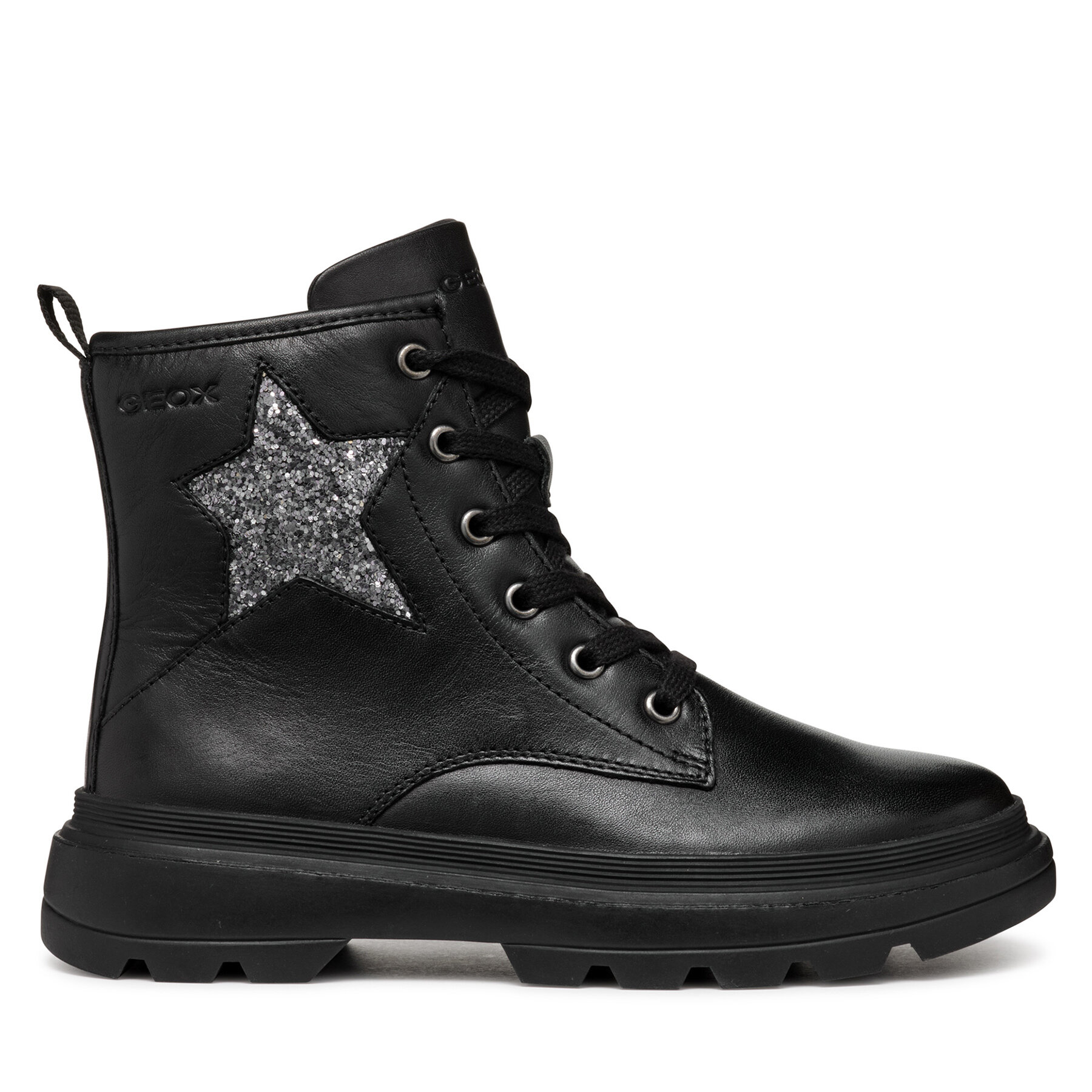 Zābaki Geox J Kiddartah Girl J46MGA 085EW C9244 S Melns