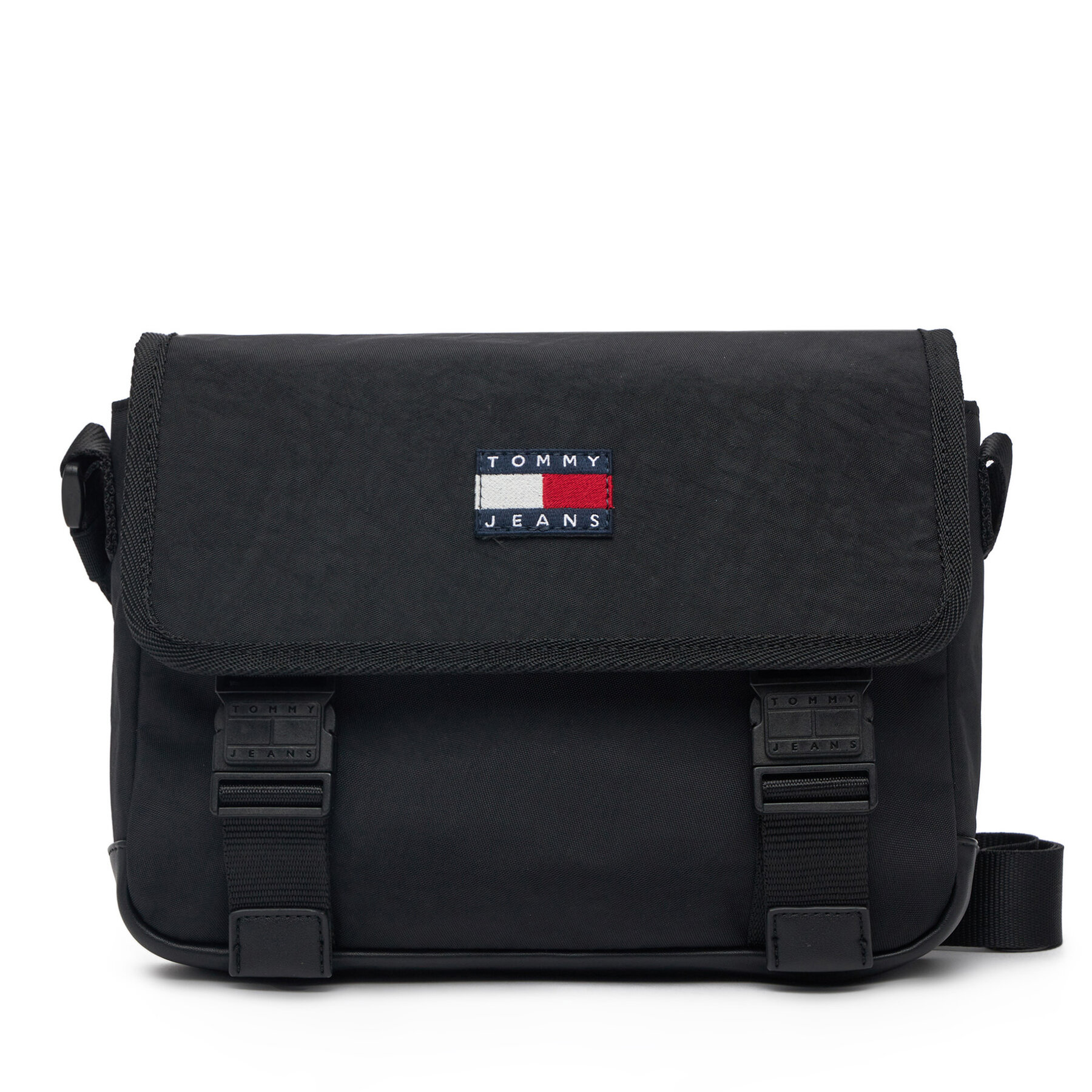 Válltáska Tommy Jeans Tjm Daily Elevated Crossbody AM0AM13326 Fekete