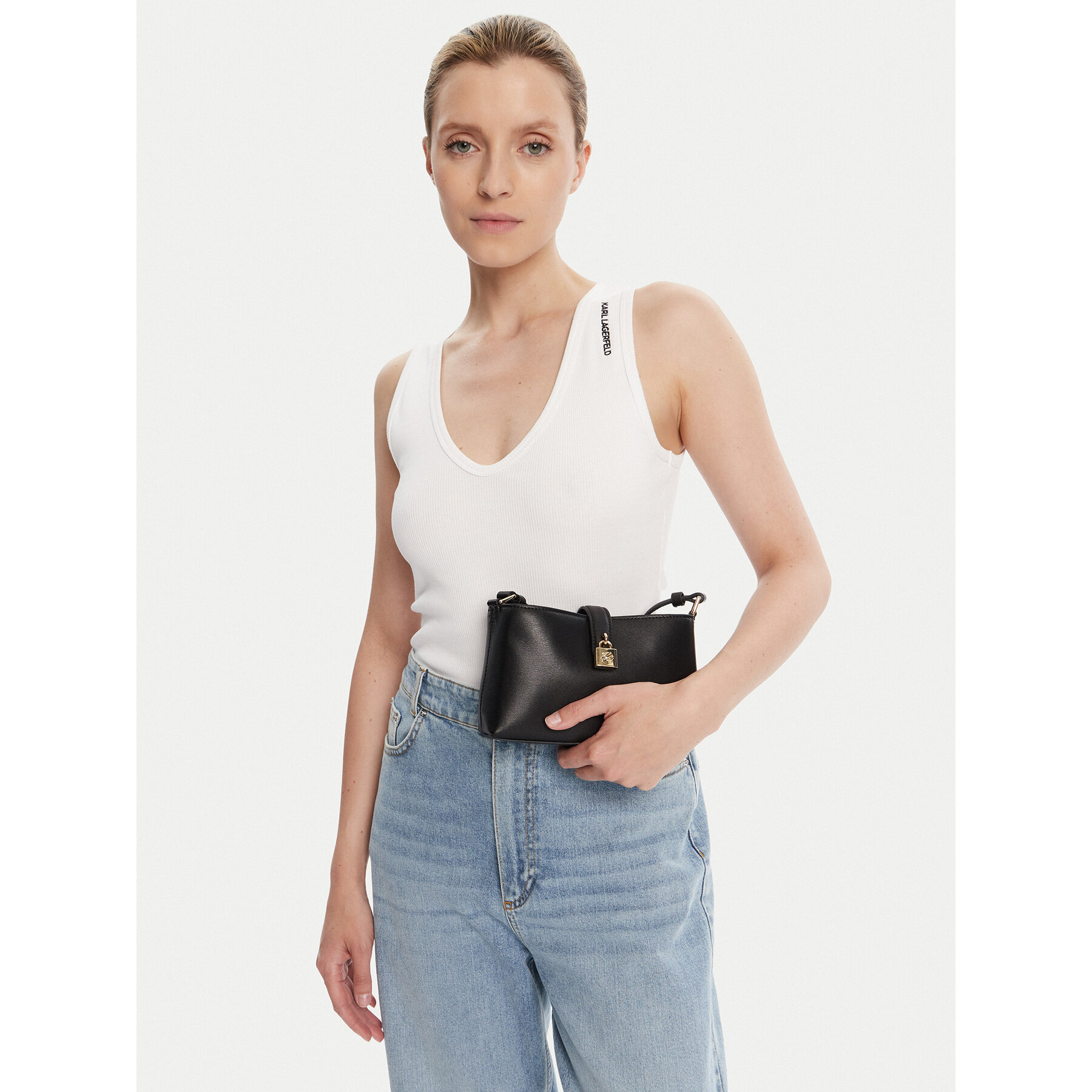 Geantă KARL LAGERFELD A3W32041 Negru