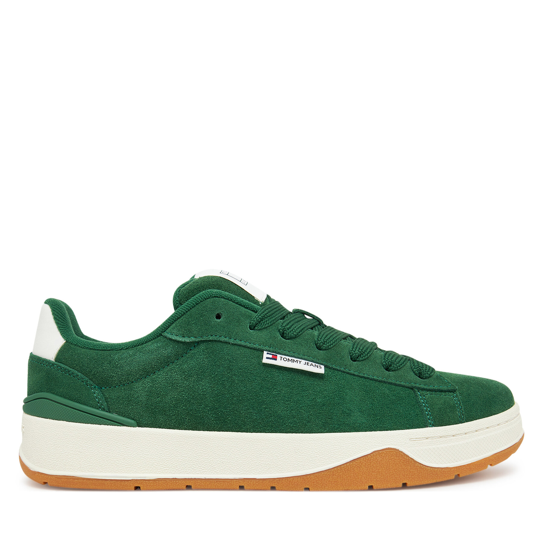 Sneakersy Tommy Jeans Tjm Skater Sneaker EM0EM01607 Zelená