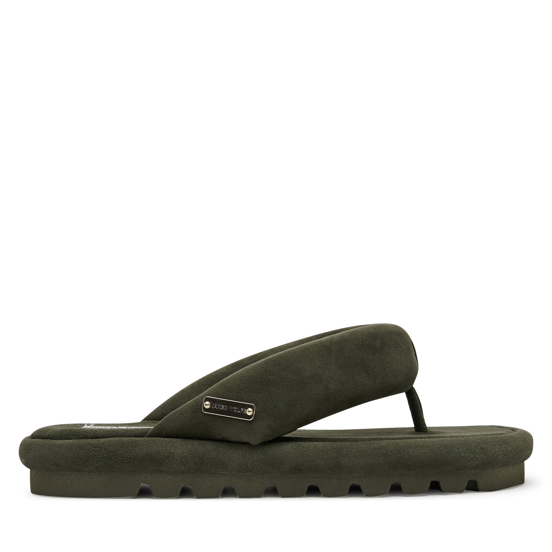 Donna Infradito Naked Wolfe, Taglia 36, Verde, Hilary, taglia : 36