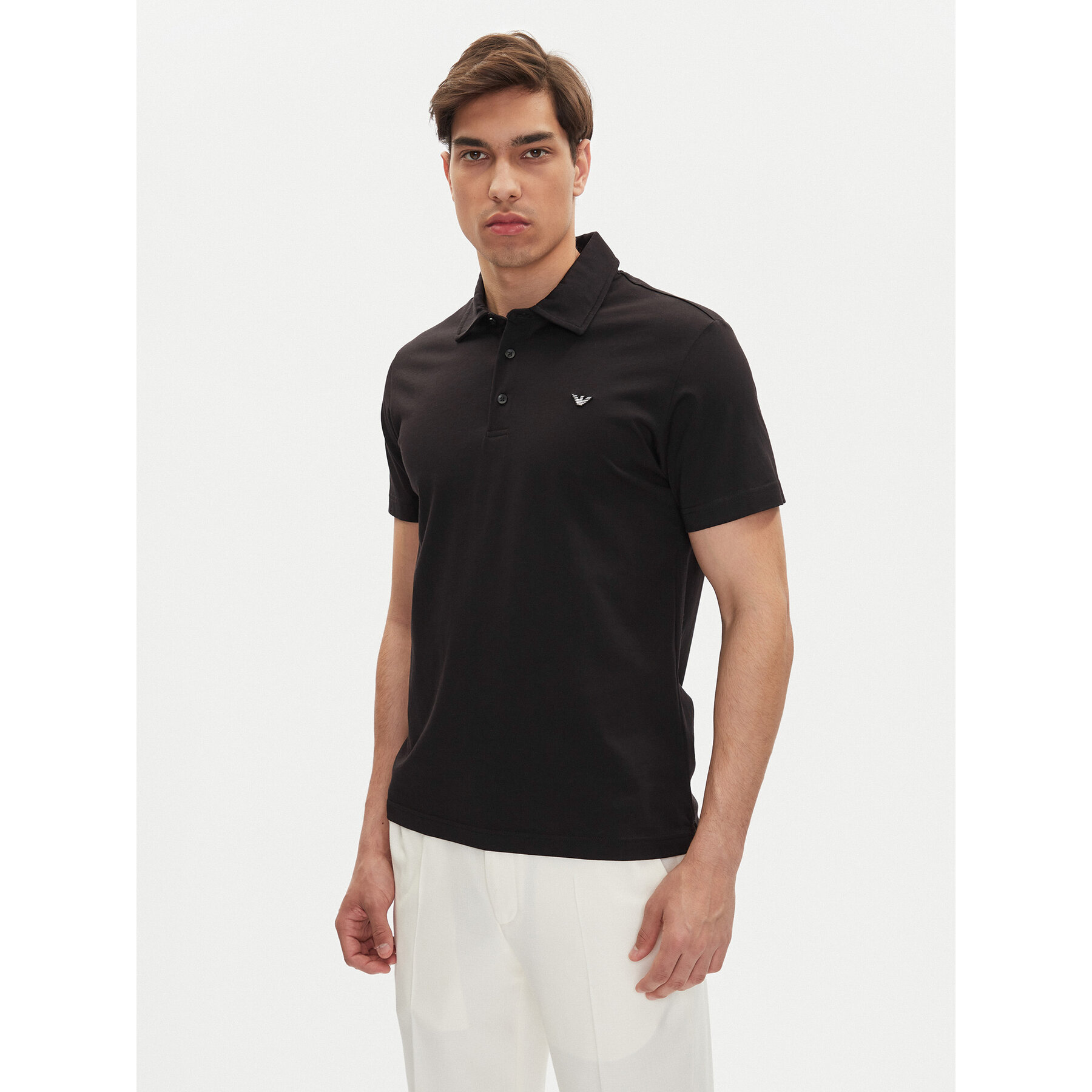 Emporio Armani Polo EM000571 AF12331 UC001 Nero Regular Fit