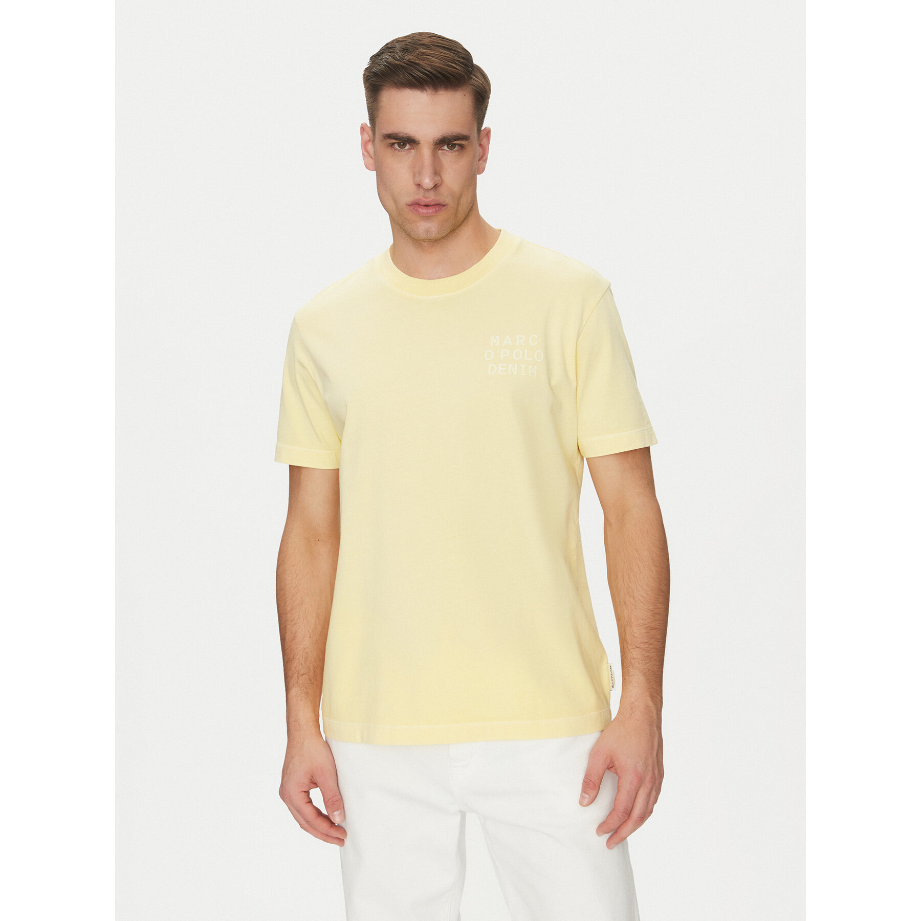 Marc O'Polo Denim T-shirt 500 0006 040 Giallo Relaxed Fit