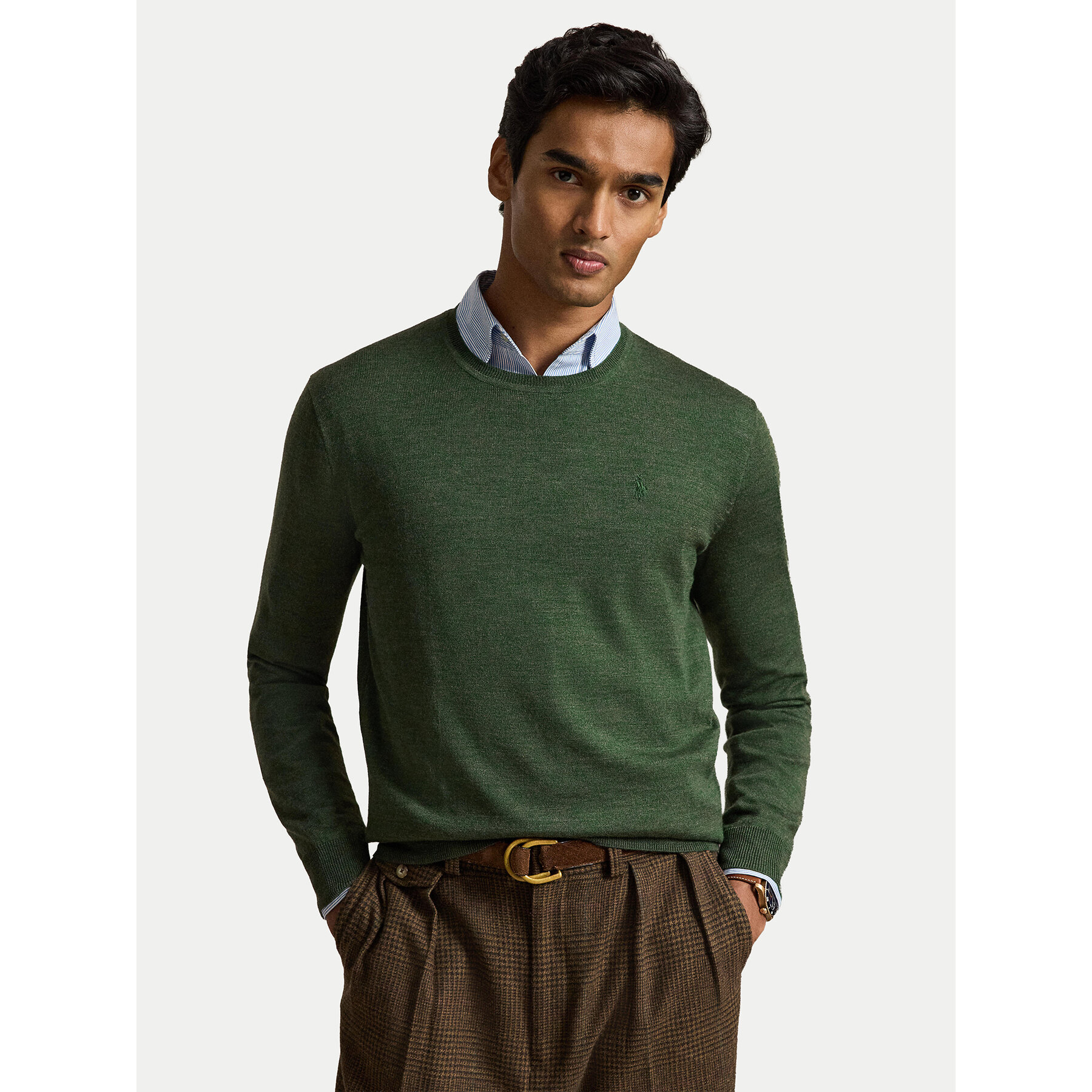 Polo Ralph Lauren Pullover 710954589006 Dunkelgrün Regular Fit