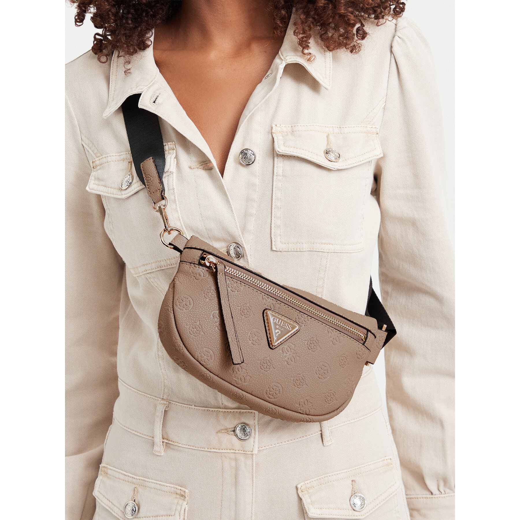 Torbica Guess Devon TWDP97 45083 Tamno bež