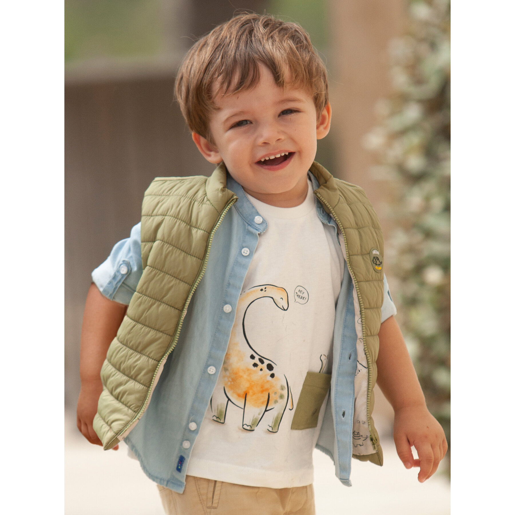 Mayoral T-shirt 1027 Bianco Regular Fit