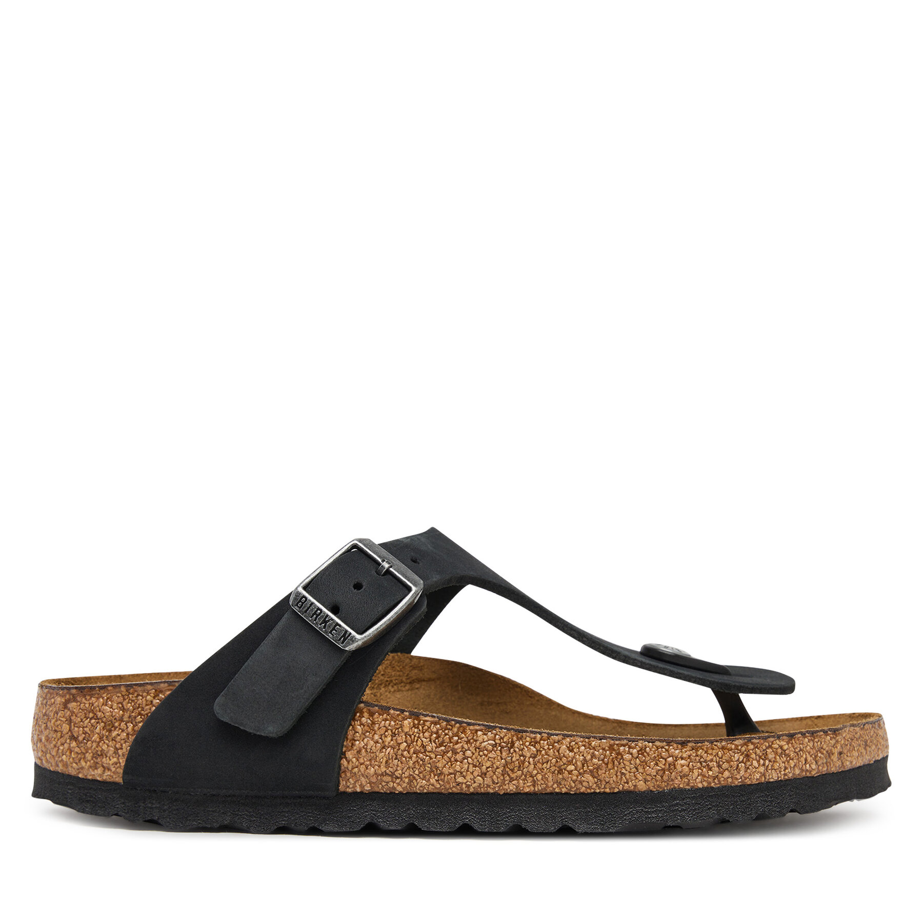Damskie Birkenstock Japonki, Rozmiar 35 Czarny Gizeh SFB LENB 1019015