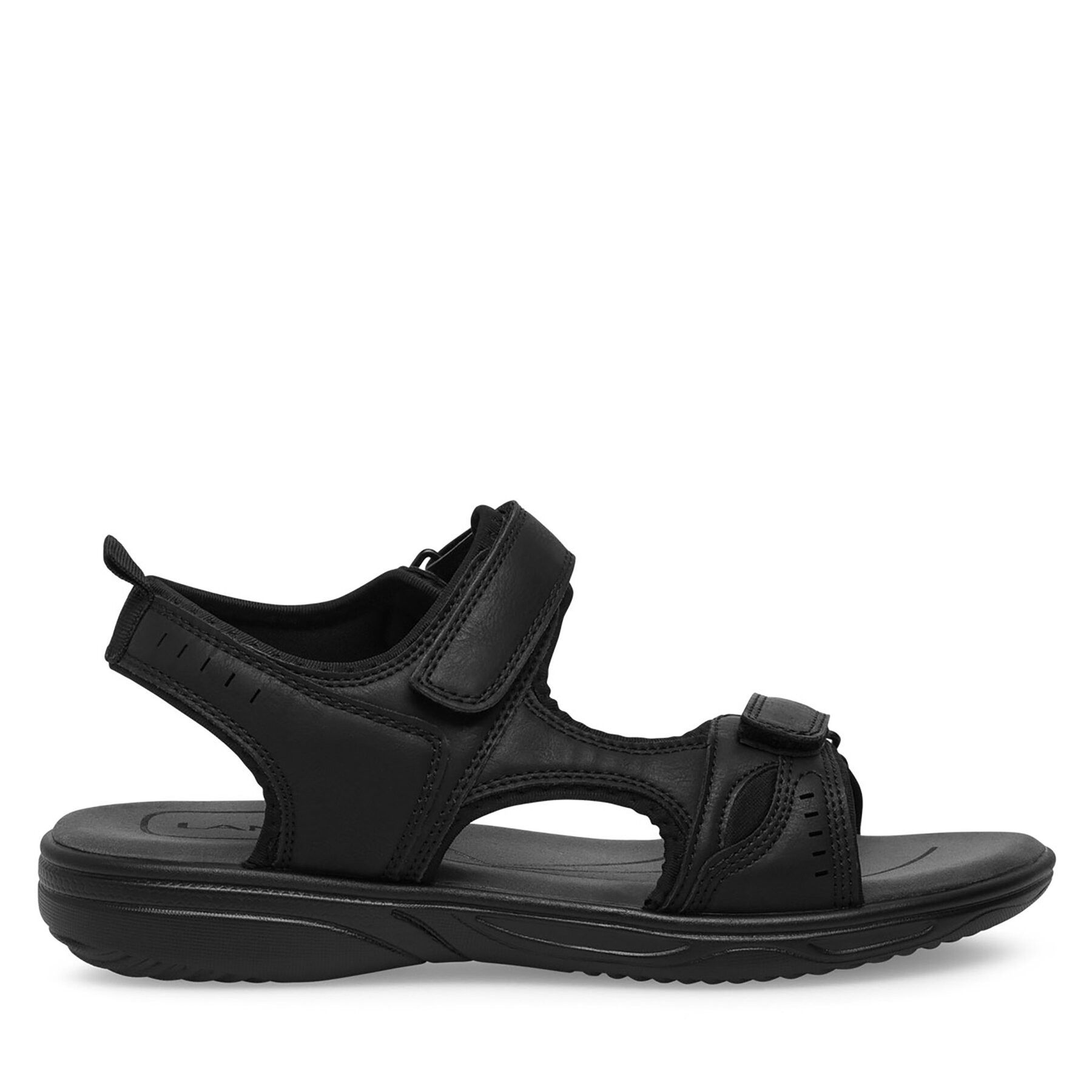 Lanetti Σανδάλια Lanetti MSS20463-01 Μαύρο