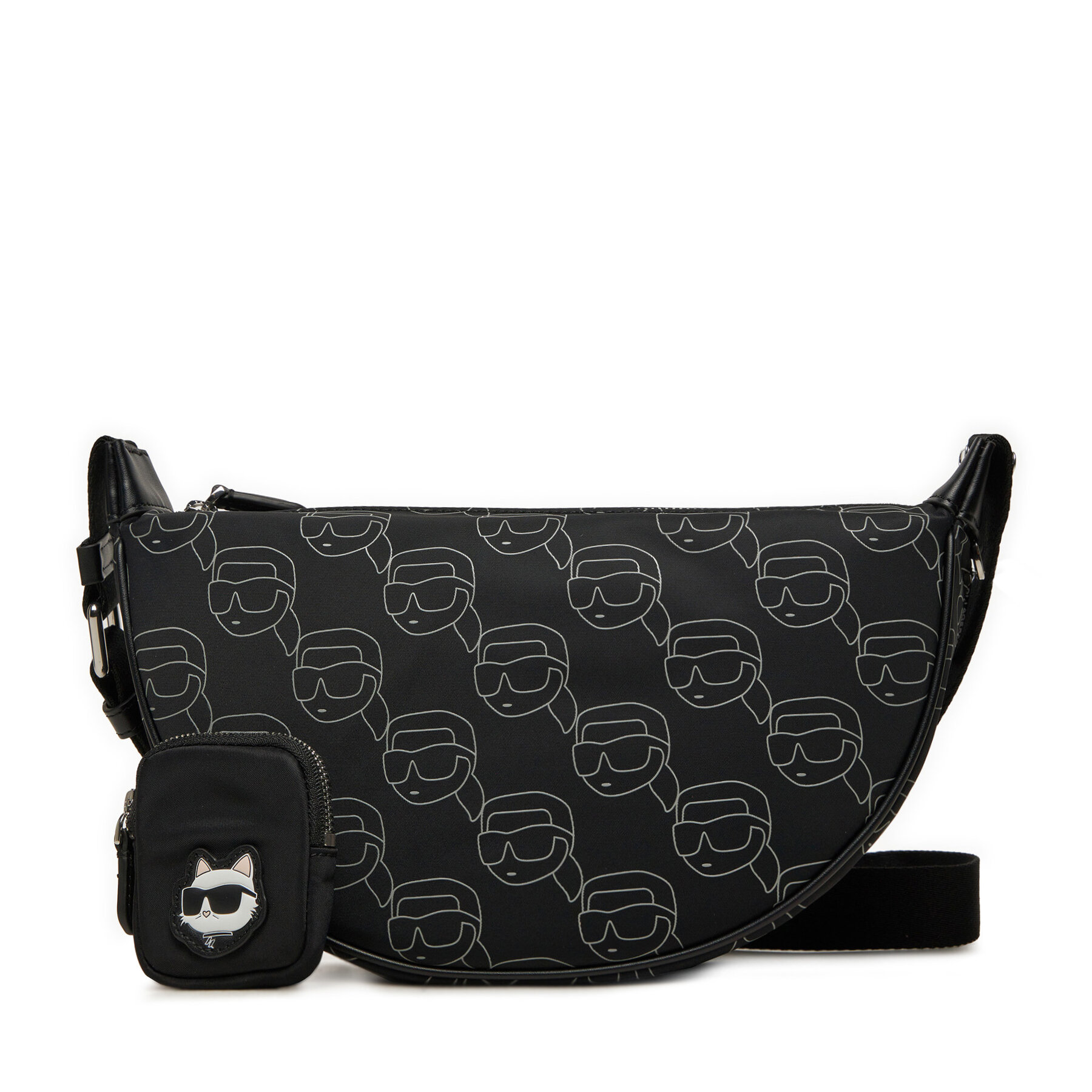 Handväska KARL LAGERFELD A1W30386 Svart