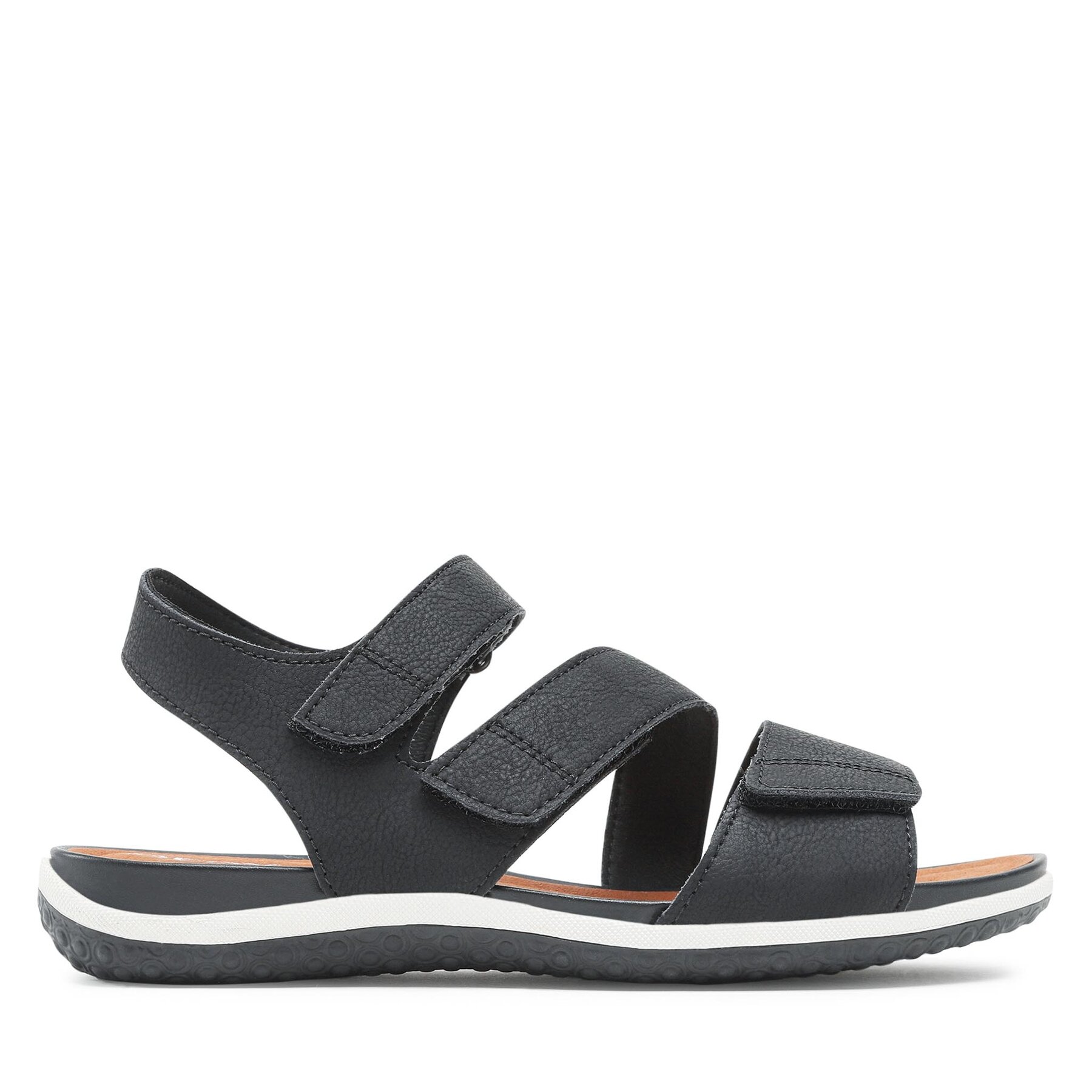 Sandale Geox D Sandal Vega D35R6A000EKC9999 Negru