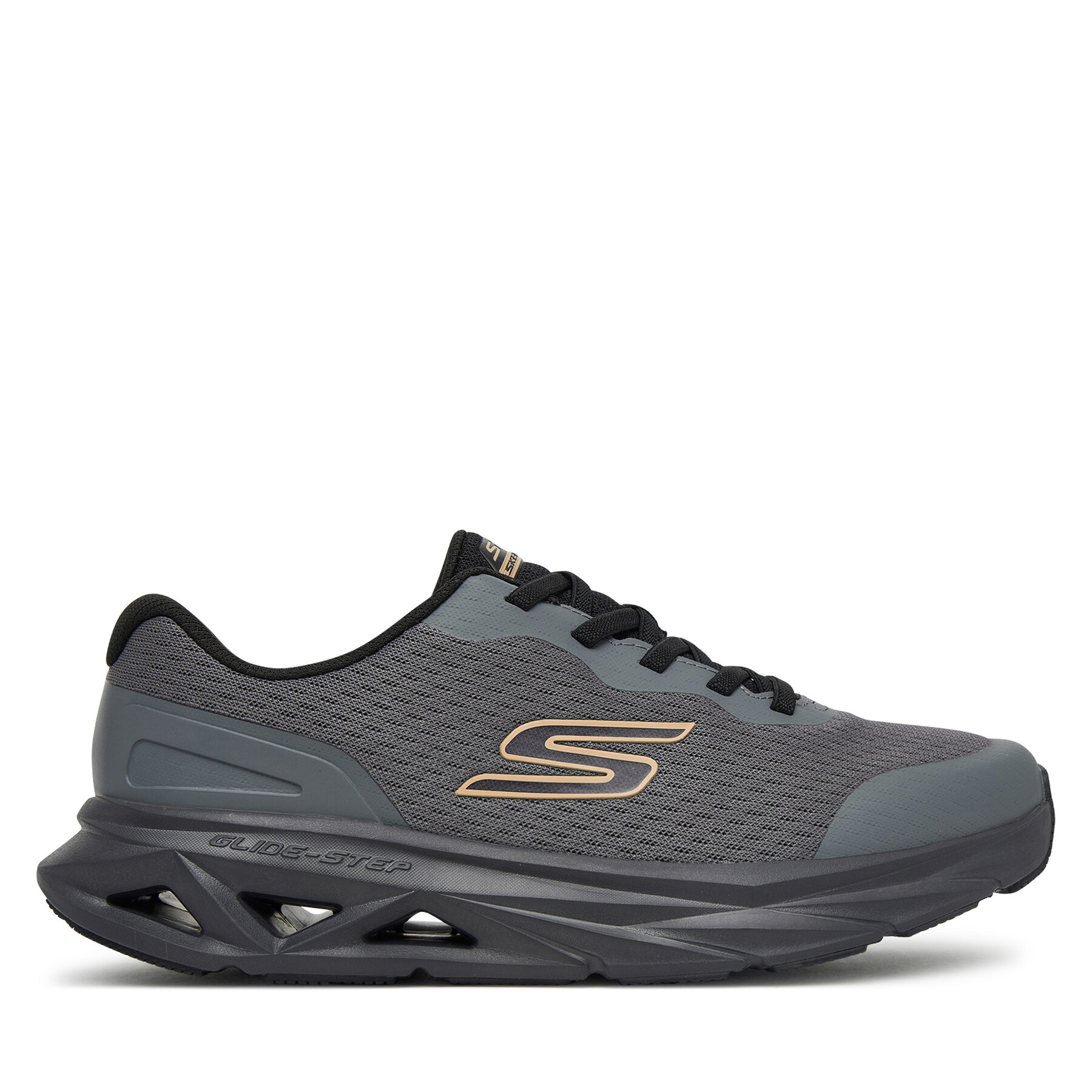 Tenisice za trčanje Skechers Glide Step Vortex Avalin 221041/CHAR Tamno siva