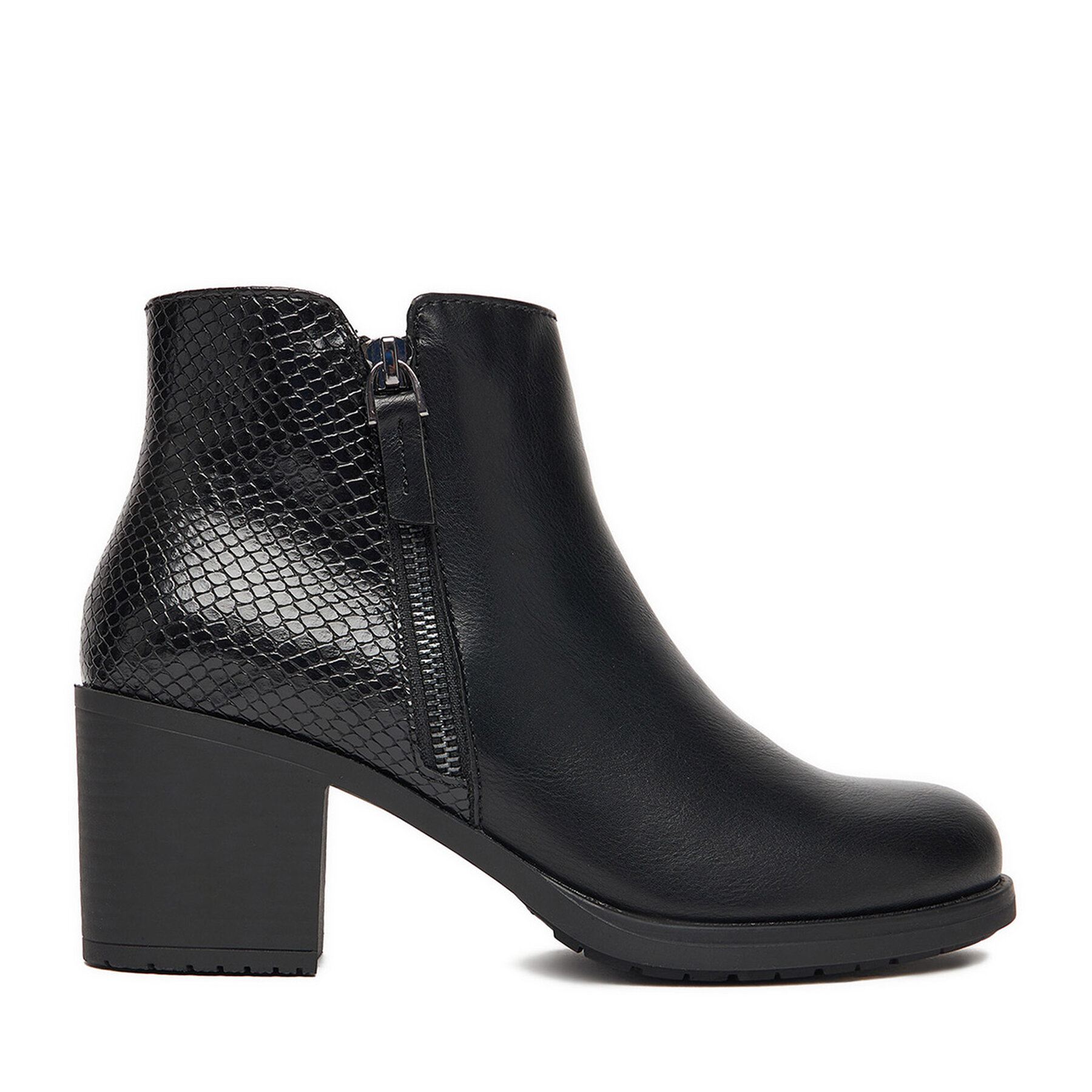 Členková obuv Clara Barson CEO-WS6317-02 Čierna