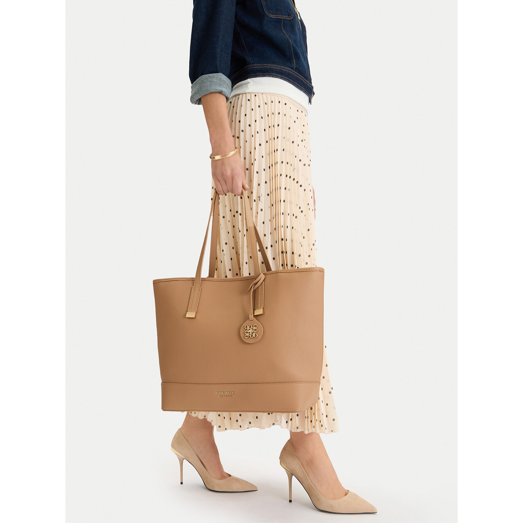 Geantă Nine West EO-Delancey Day-KY254 Bej