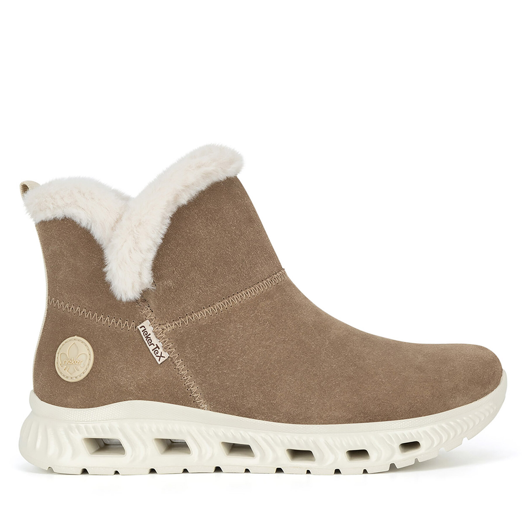 Donna Stivaletti Rieker, Taglia 40, Beige, M6050-64, taglia : 40