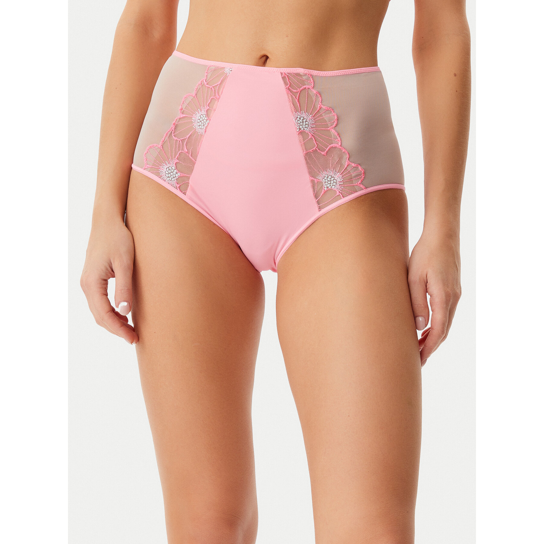 Chantelle Mutande classiche a vita alta Lush C22OC5 Rosa