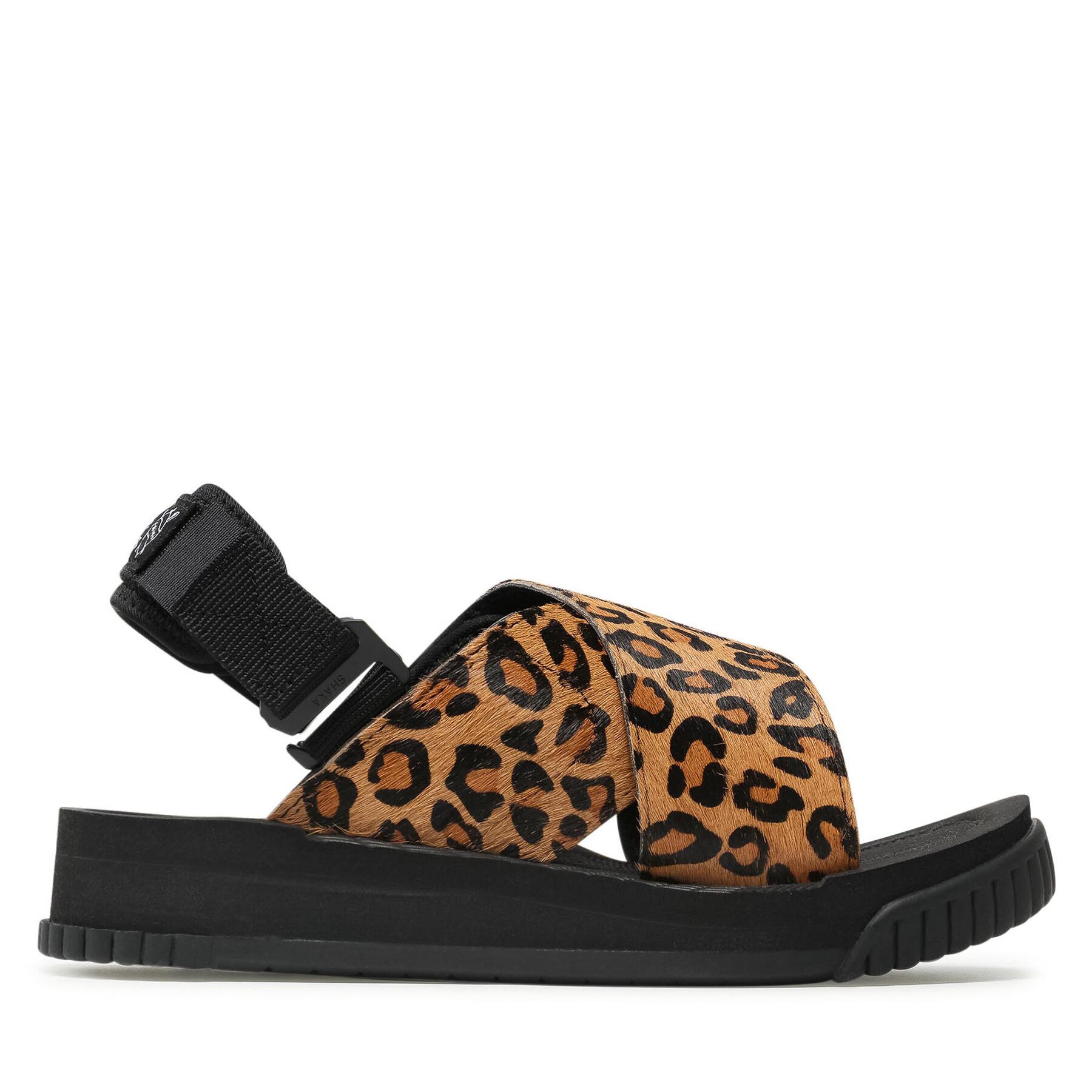 Sandalias Shaka Fiesta Cowhair Marrón
