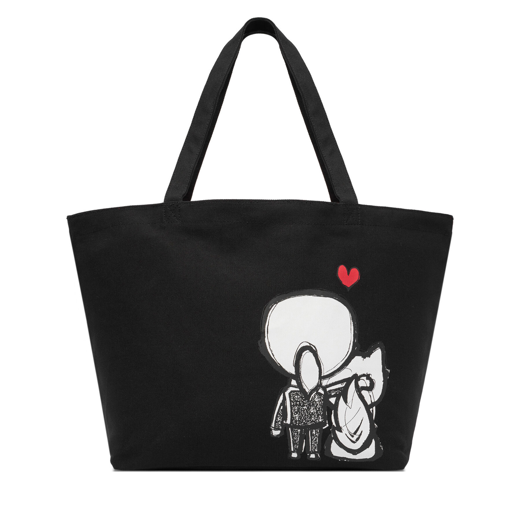 Дамска чанта KARL LAGERFELD B1W50052 Черен