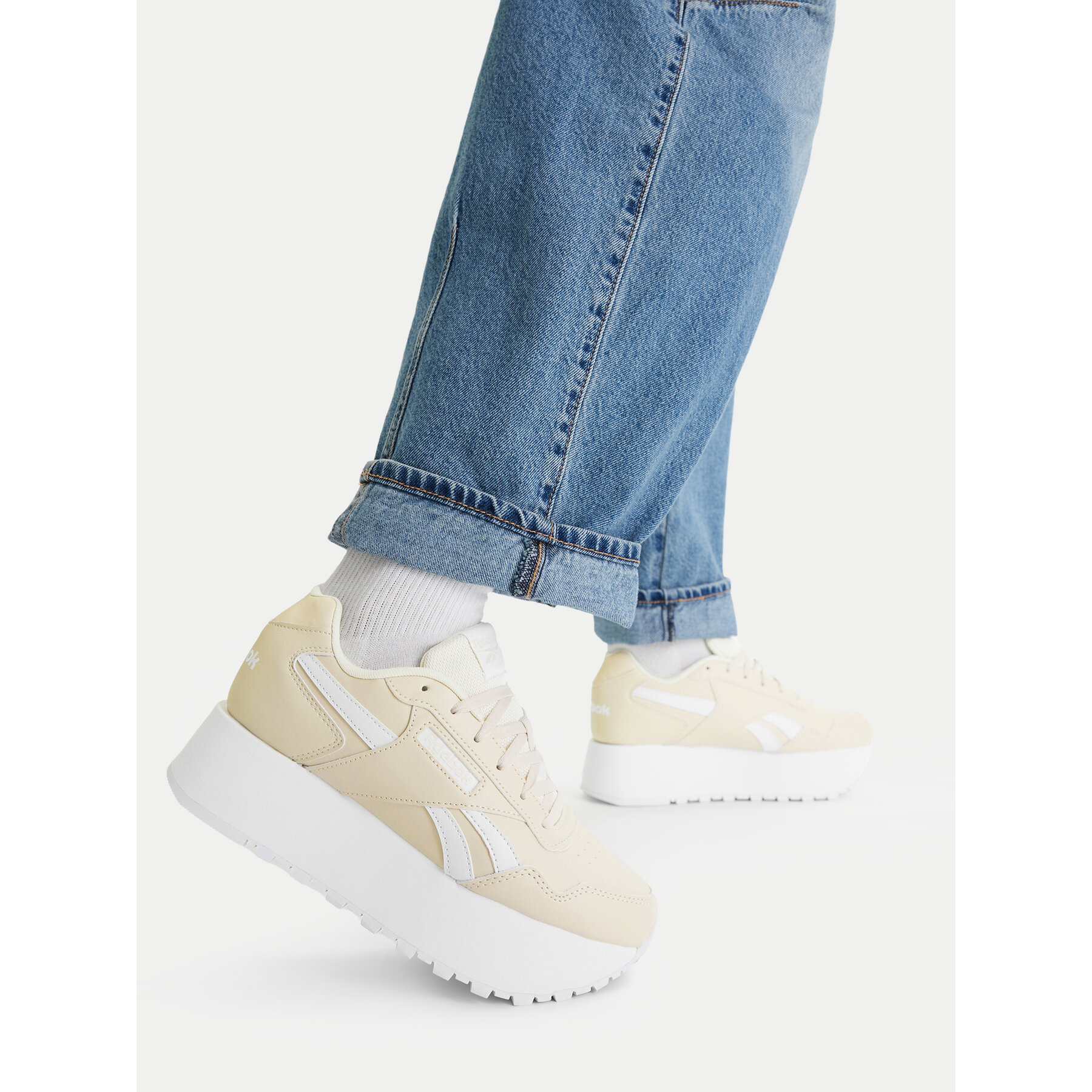 Sneakersy Reebok CEO-GLIDE TRIPPLE 100256844 Béžová