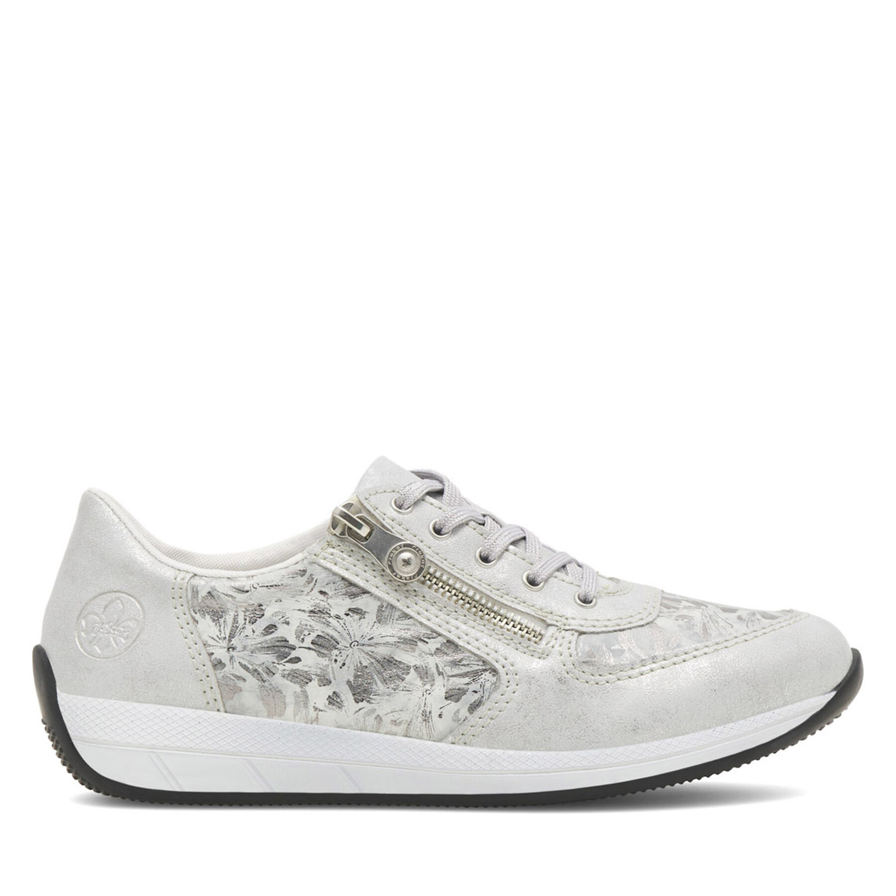 Pantofi Rieker N1112-80 Argintiu