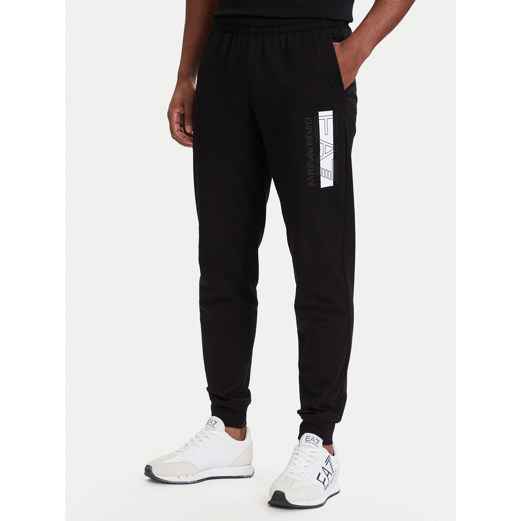 EA7 Emporio Armani Jogginghose 7M002422 AF13512 MC001 Schwarz Slim Fit