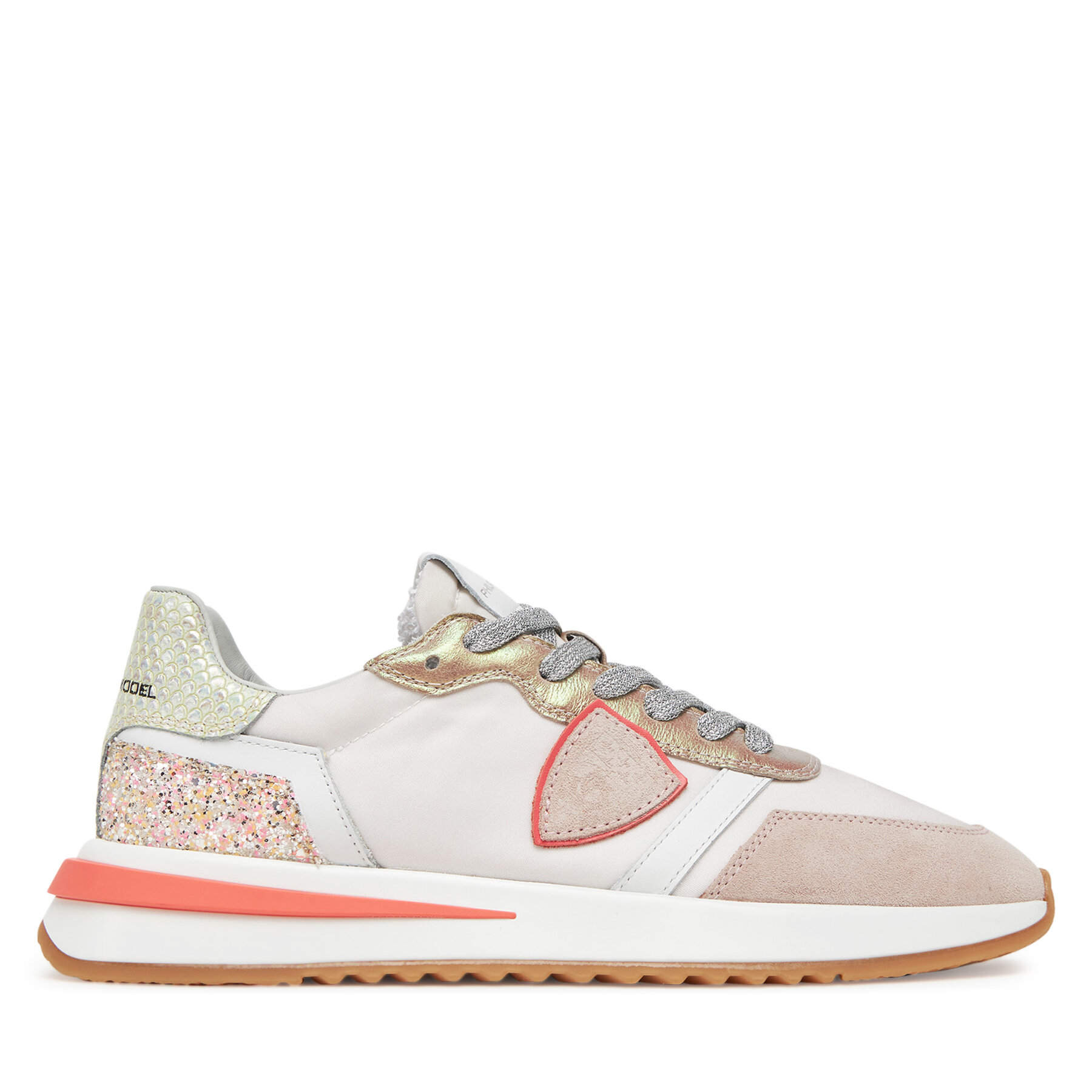 Sneakersy Philippe Model A009980 TYLD WA02 Biela