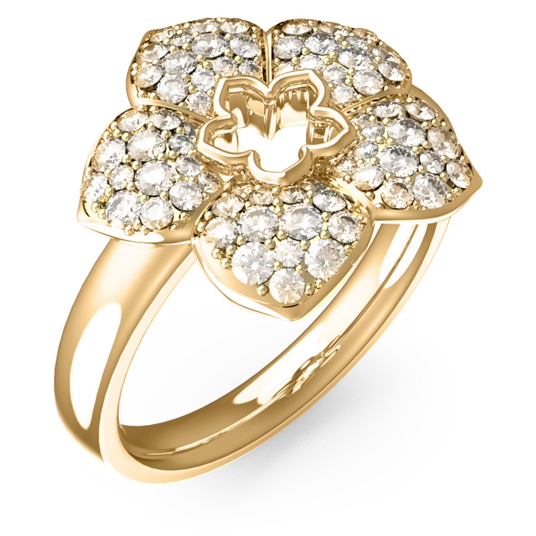 Ring Guess JUBR0446 7JW Golden
