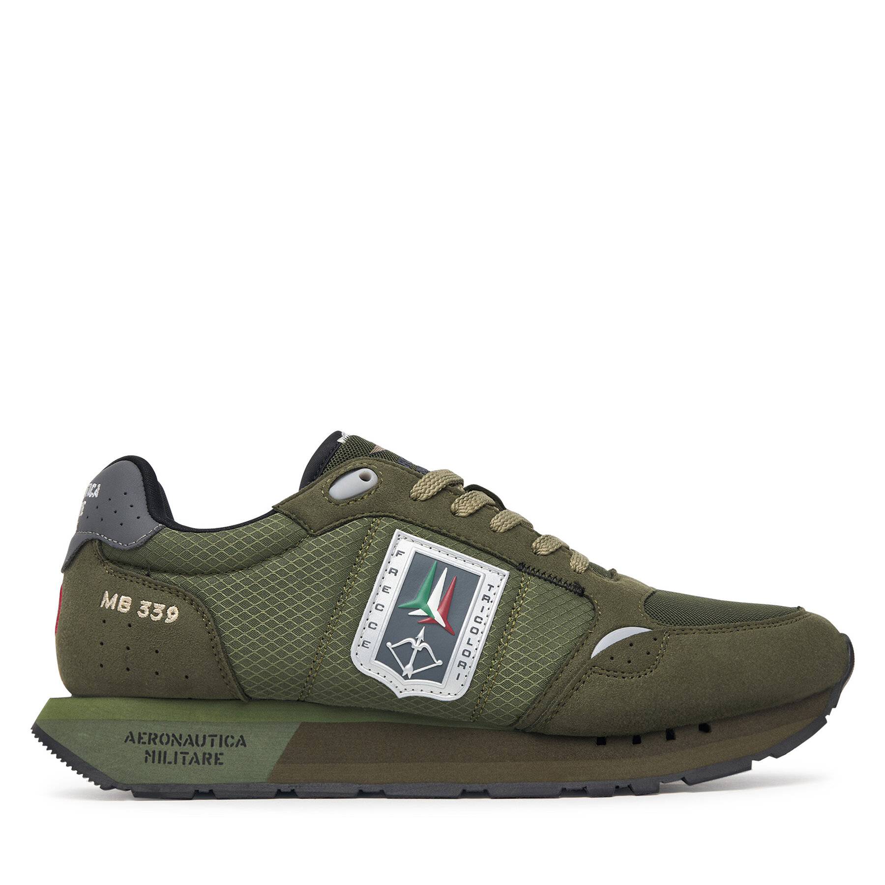 Sneakersy Aeronautica Militare 262SC0292UCT04393 Zelená