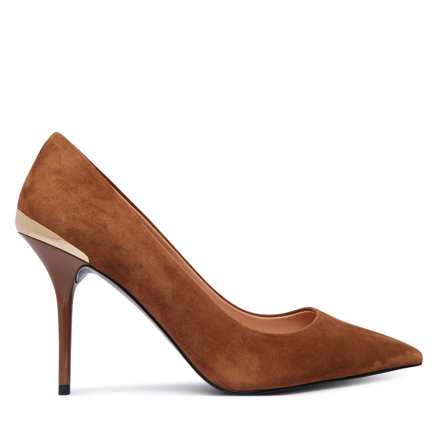 Štikle LOVE MOSCHINO JA10459G1PJA0210 Smeđa