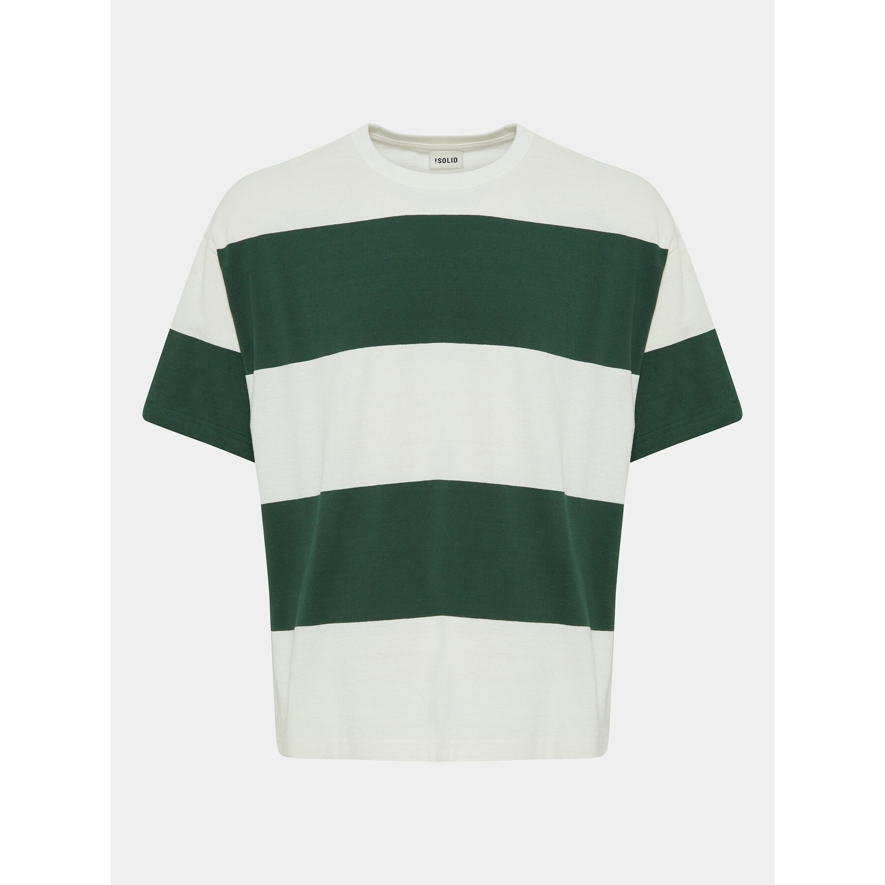 Solid Solid T-Shirt Ijam 21108144 Πράσινο Regular Fit