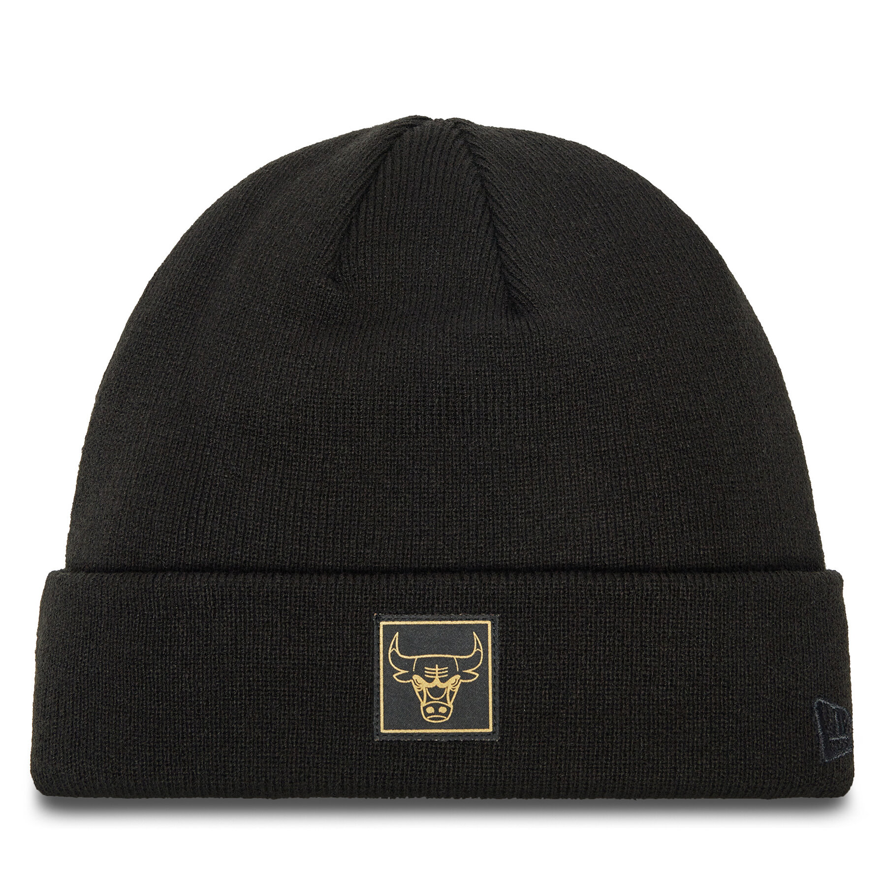 New Era Σκούφος New Era Chicago Bulls Metallic Badge Cuff Knit 60424828 Μαύρο