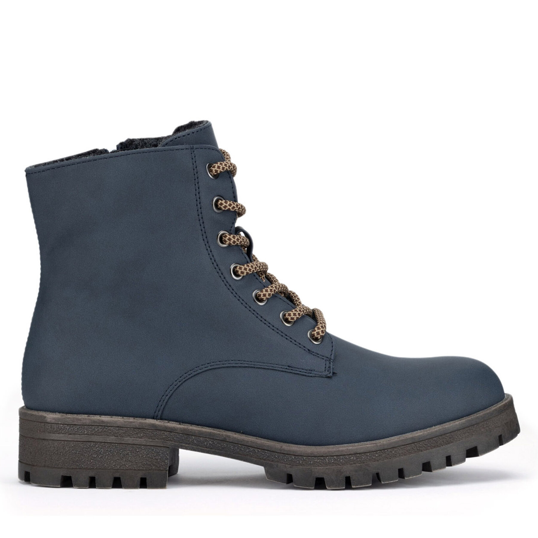 Botines planos Clara Barson WYL3072-5 Azul marino