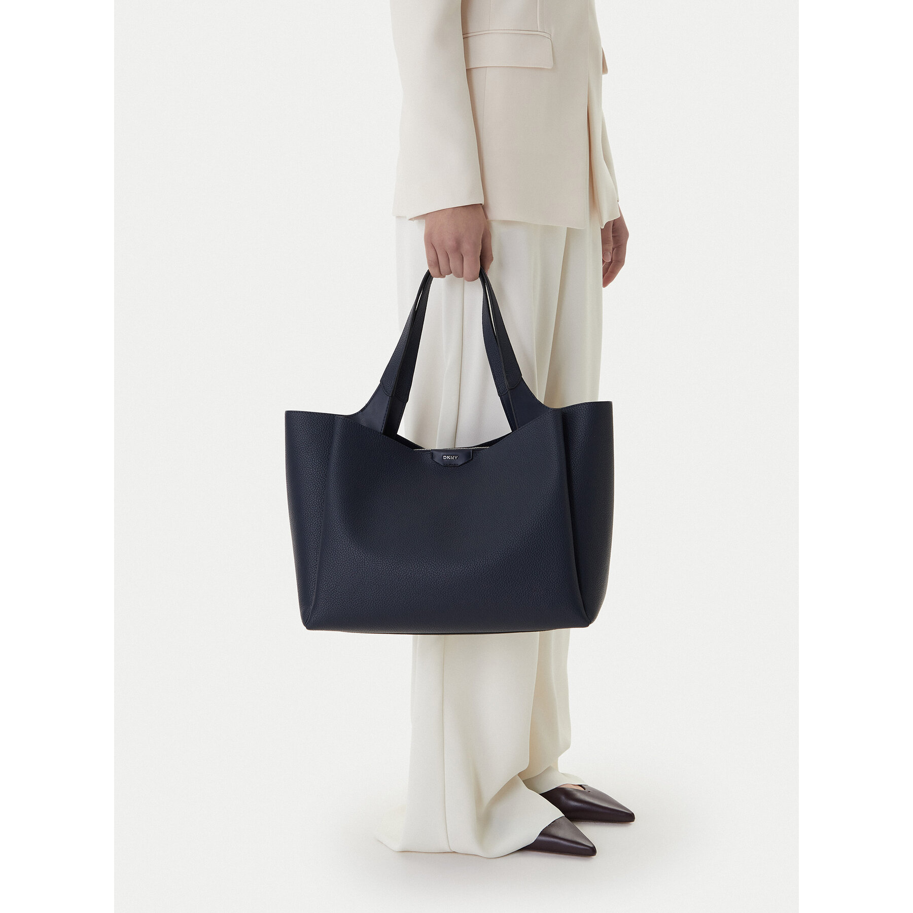 Дамска чанта DKNY R43AYG32 Тъмносин