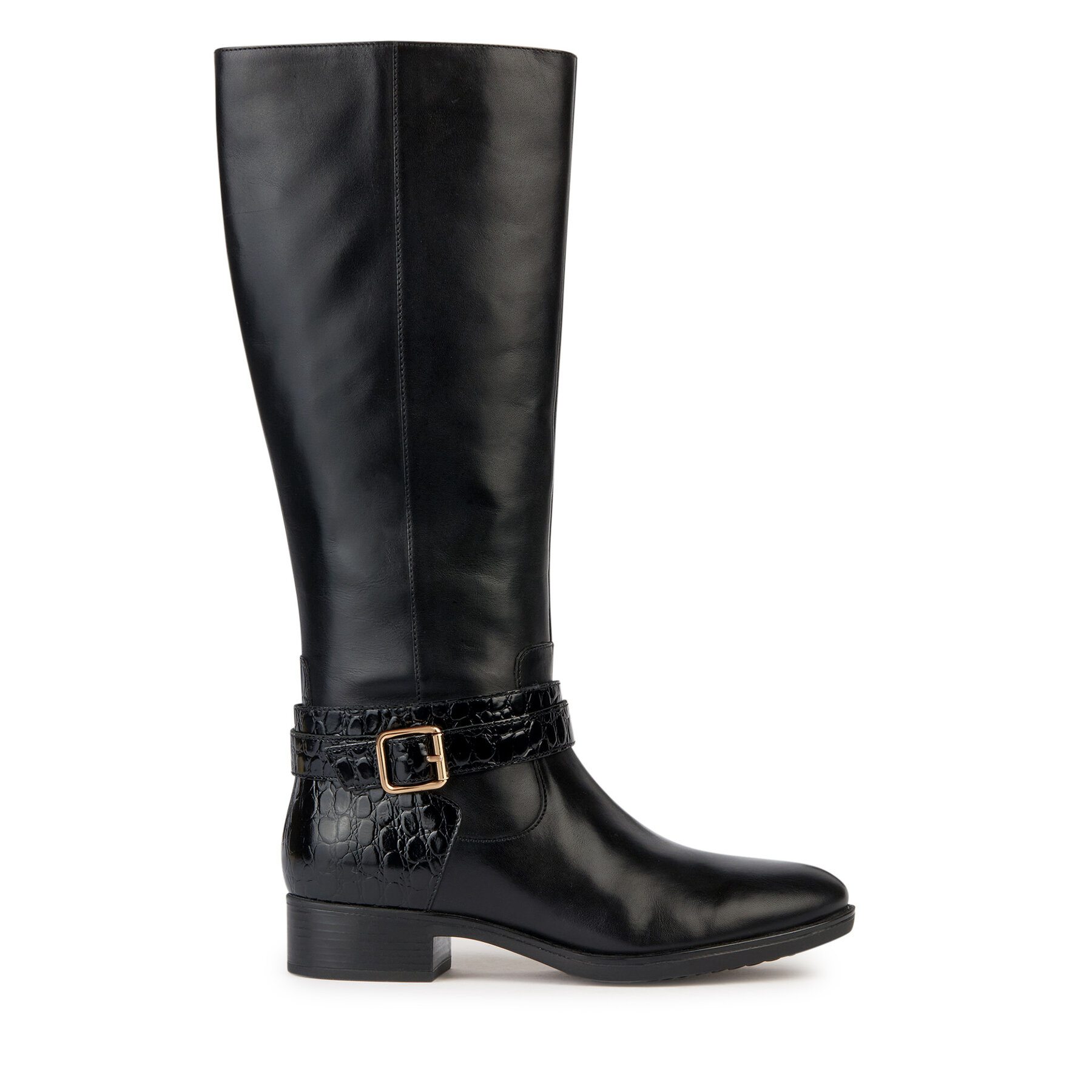 Damskie Oficerki Geox, Rozmiar 37 Czarny D Felicity D36G1A 04340 C9999