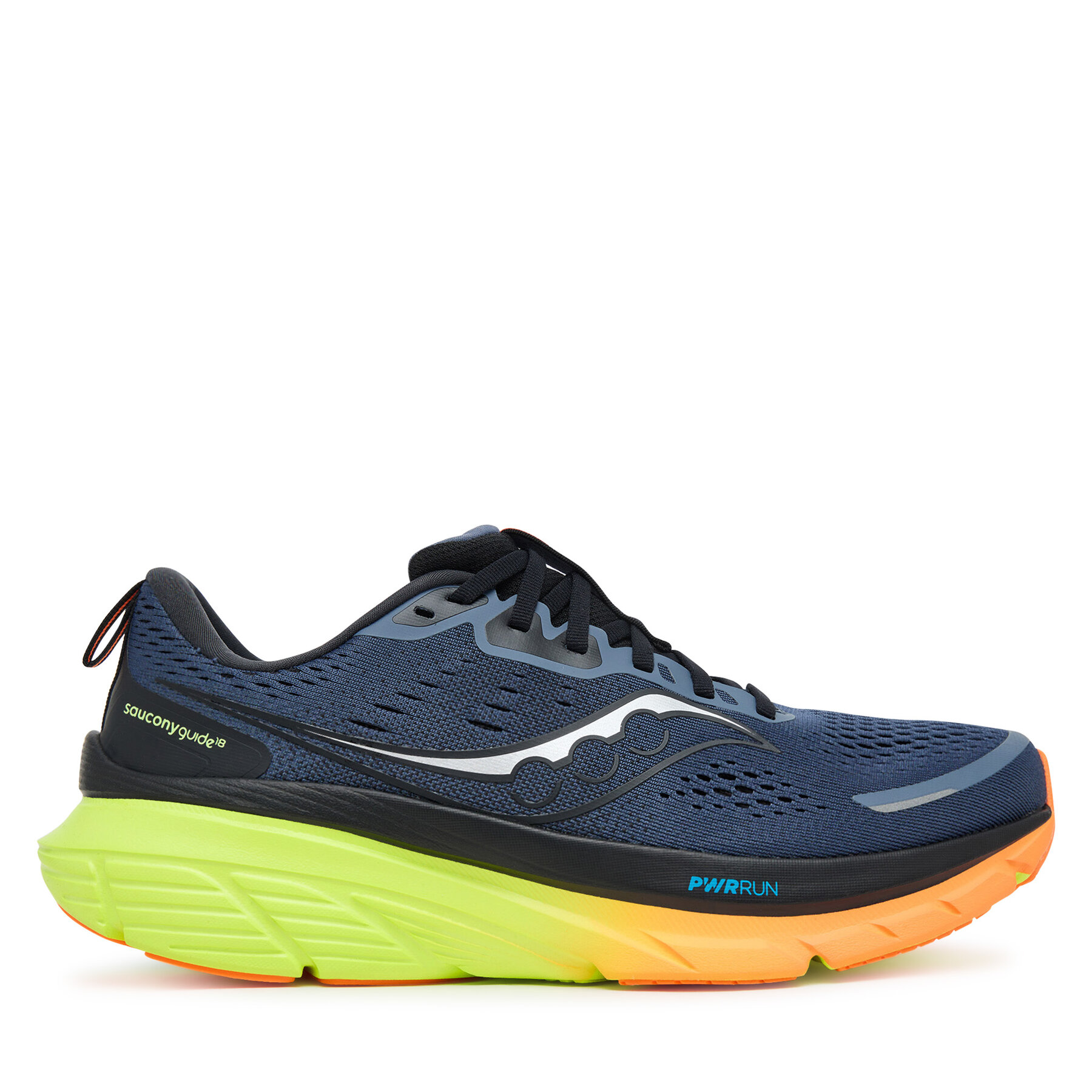 Saucony Férfi Futócipő, Méret: 44, Sötétkék, Guide 18 S20998