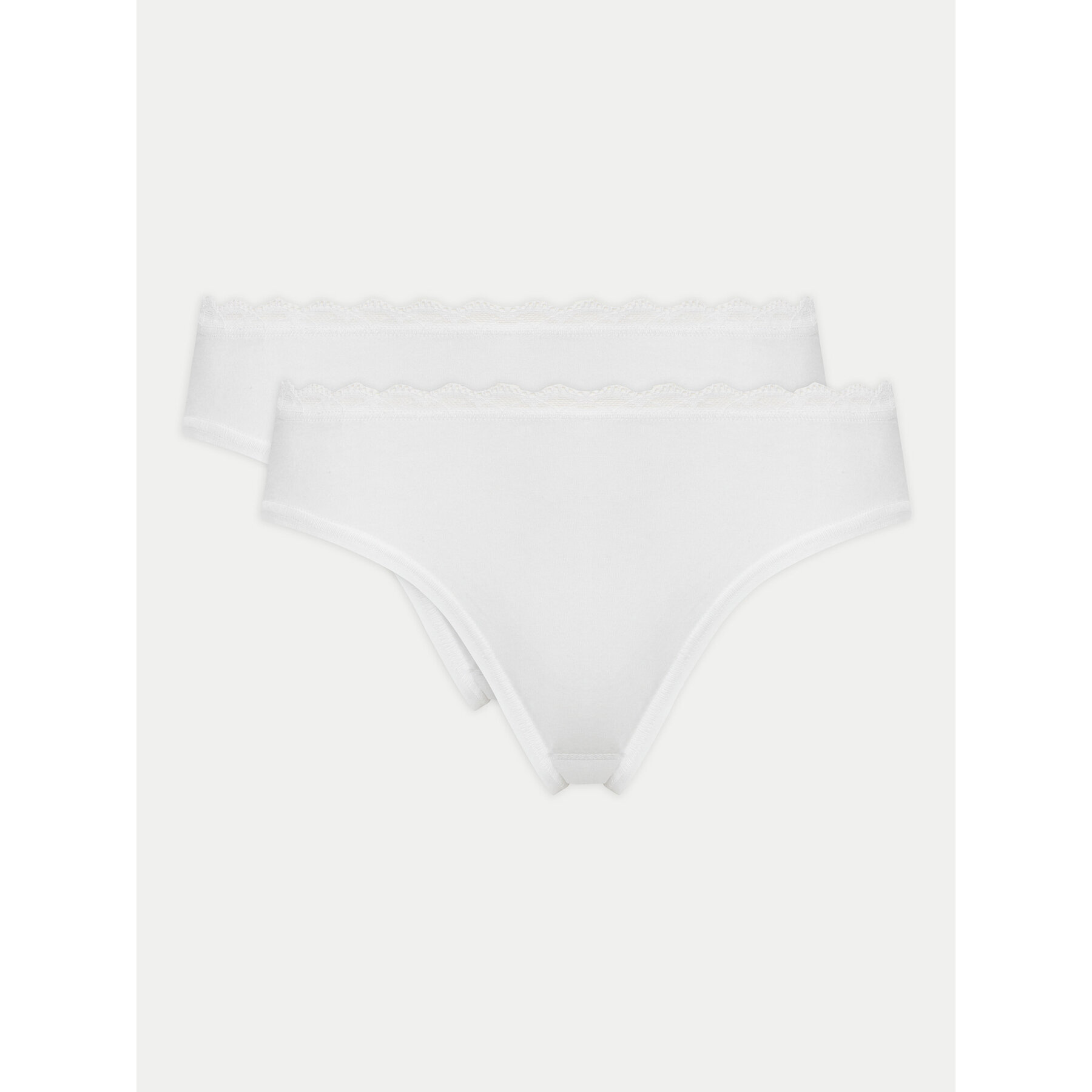 Triumph Σετ σλιπ κλασικά Feel Of Cotton 10225045 Λευκό