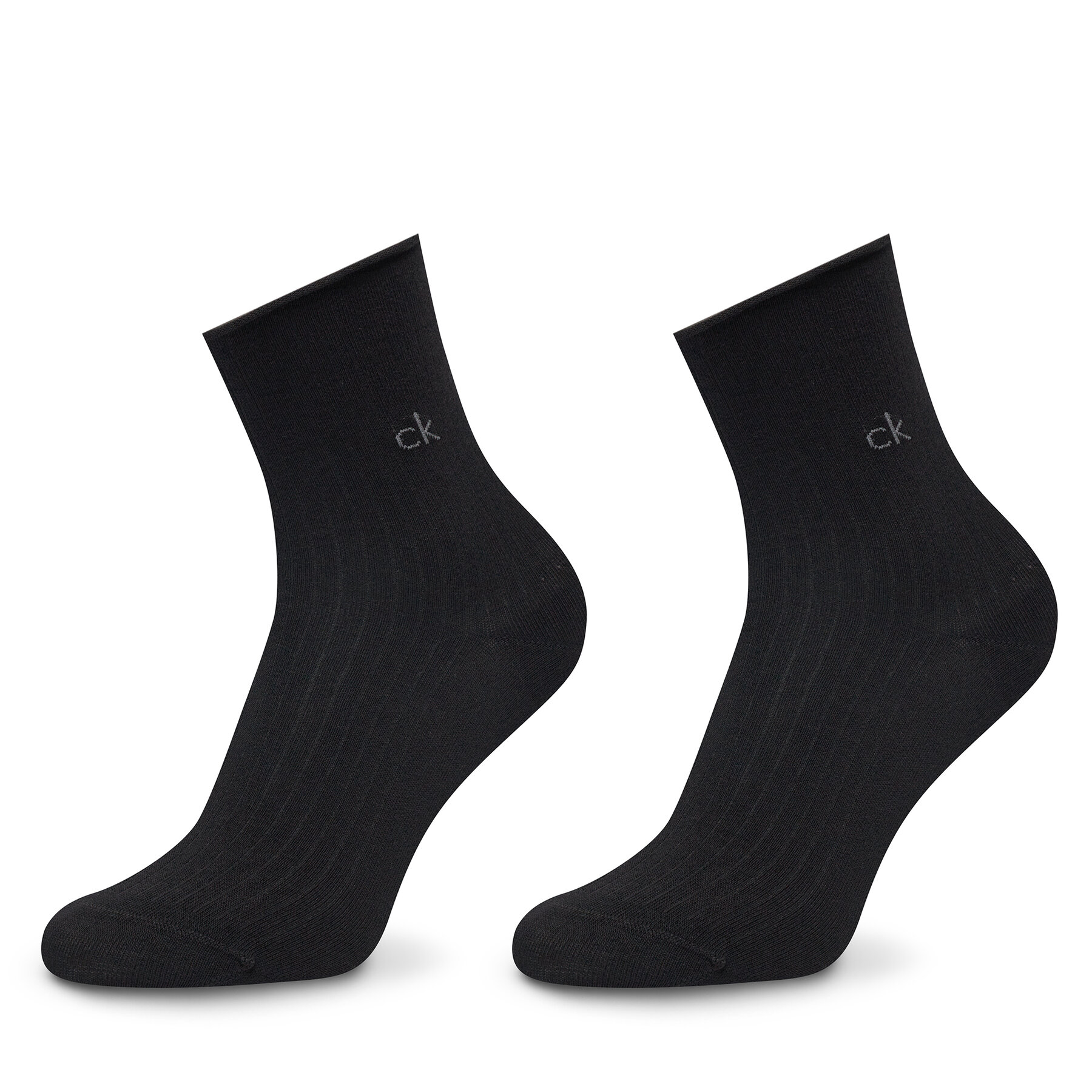 Дълги чорапи Calvin Klein 701229681 Черен