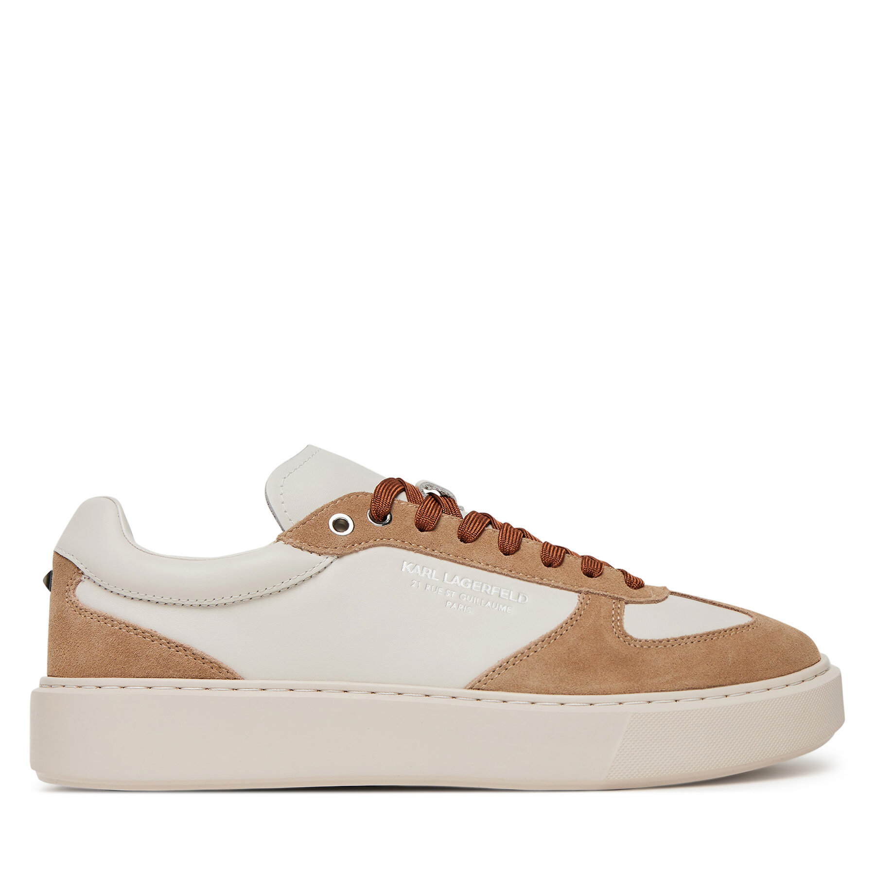 Sneakersy KARL LAGERFELD KL52235 Biela