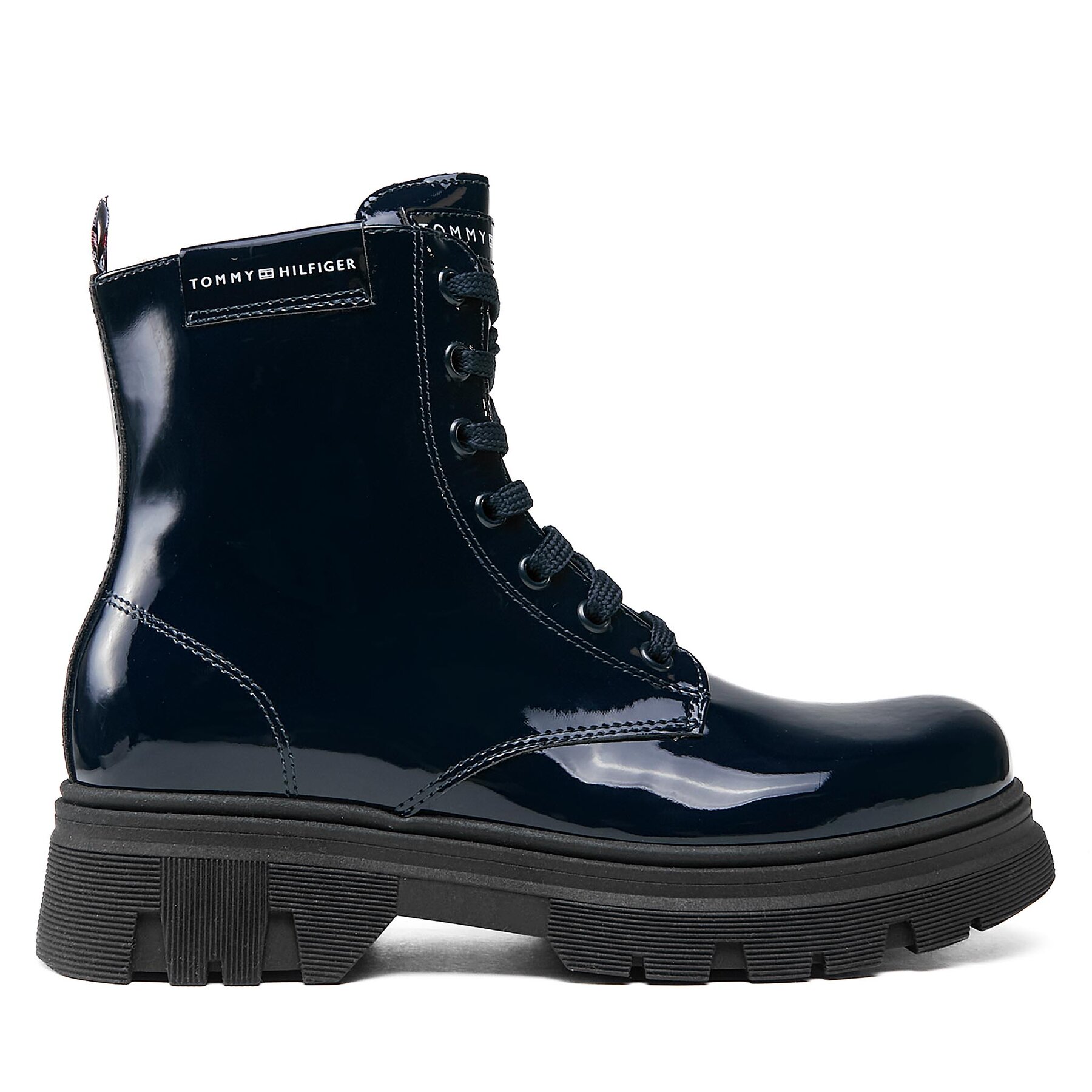 Cizme Tommy Hilfiger T4A5-33040-0775 S Albastru