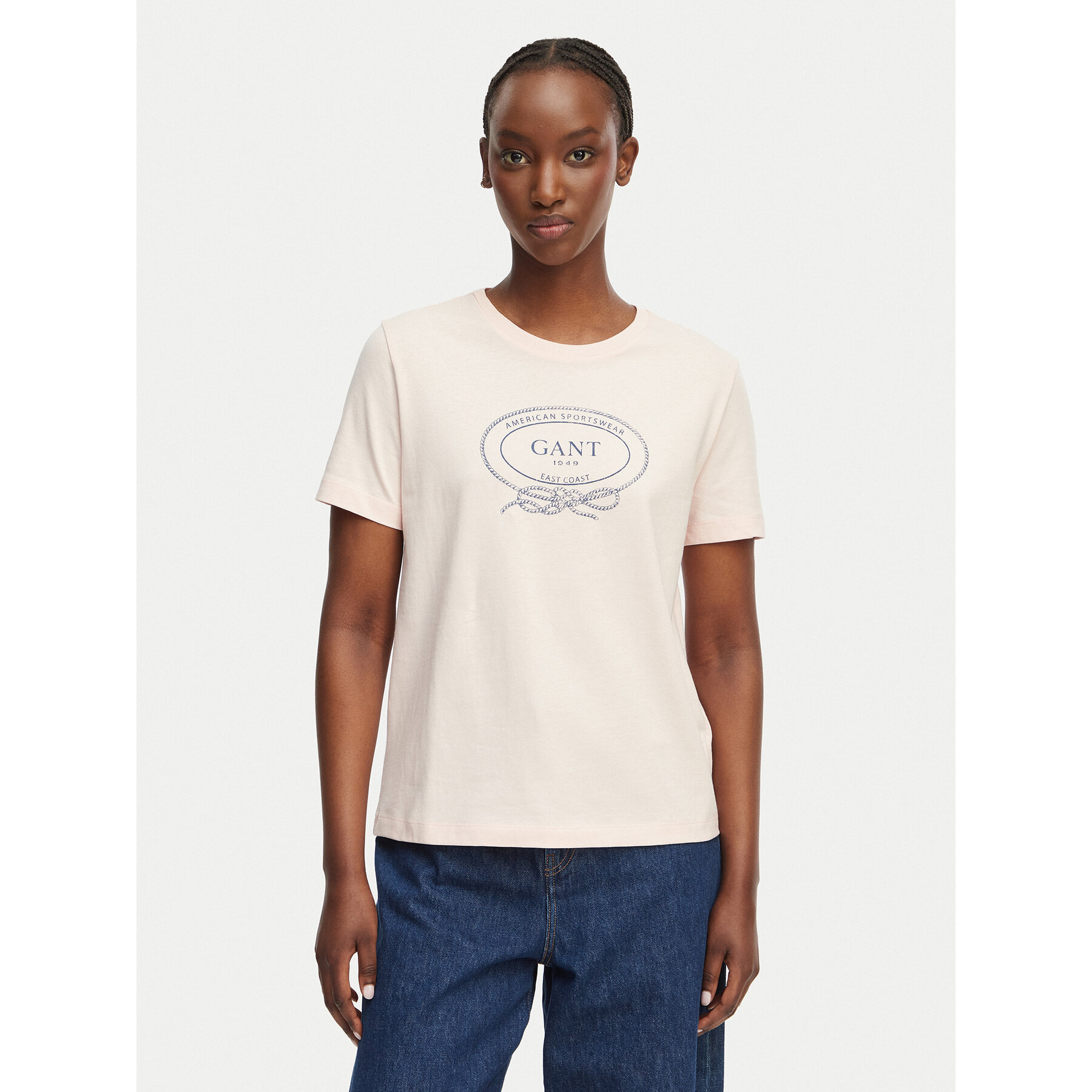 Gant T-Shirt 4201440 Rosa Regular Fit