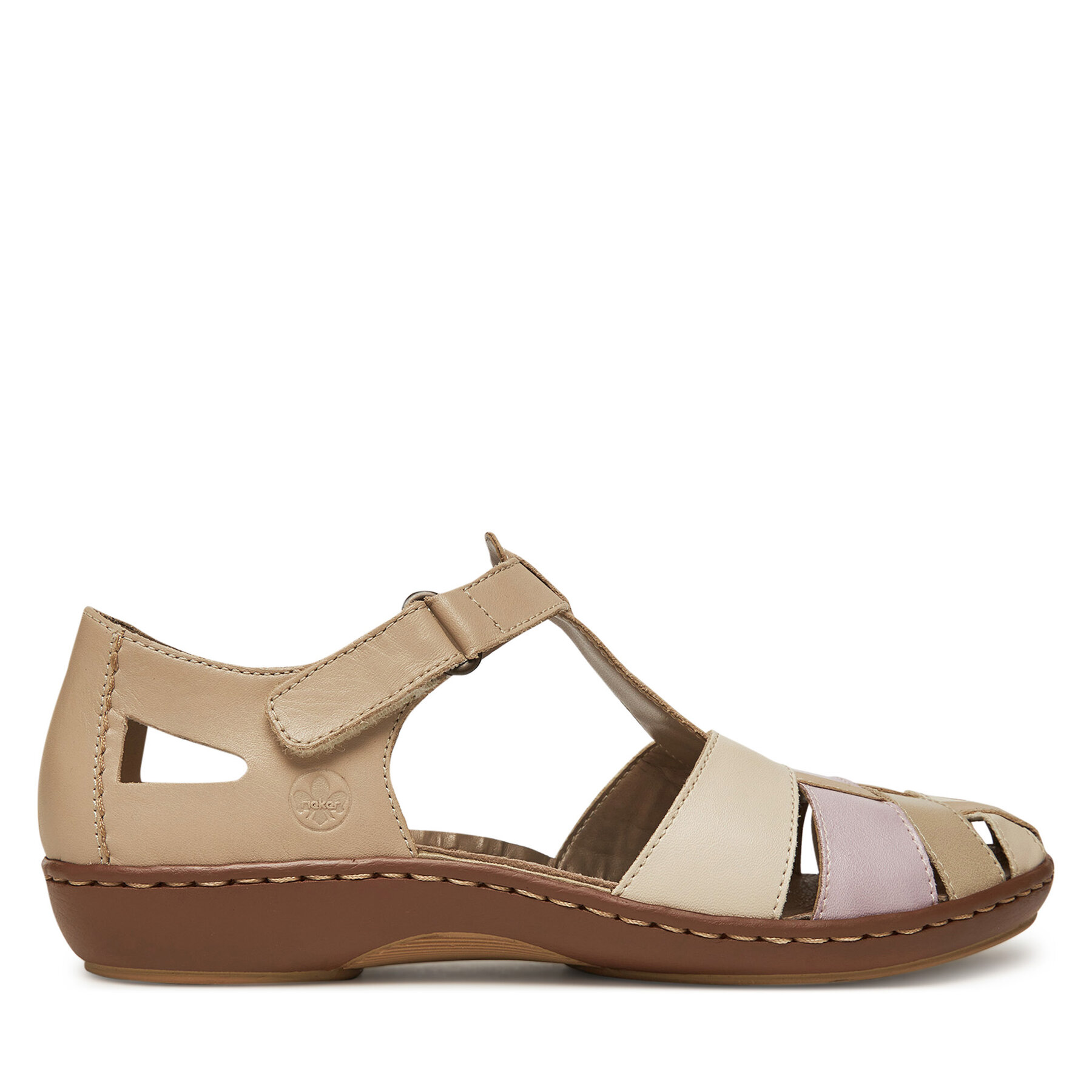 Sandali Rieker 45869-60 Beige