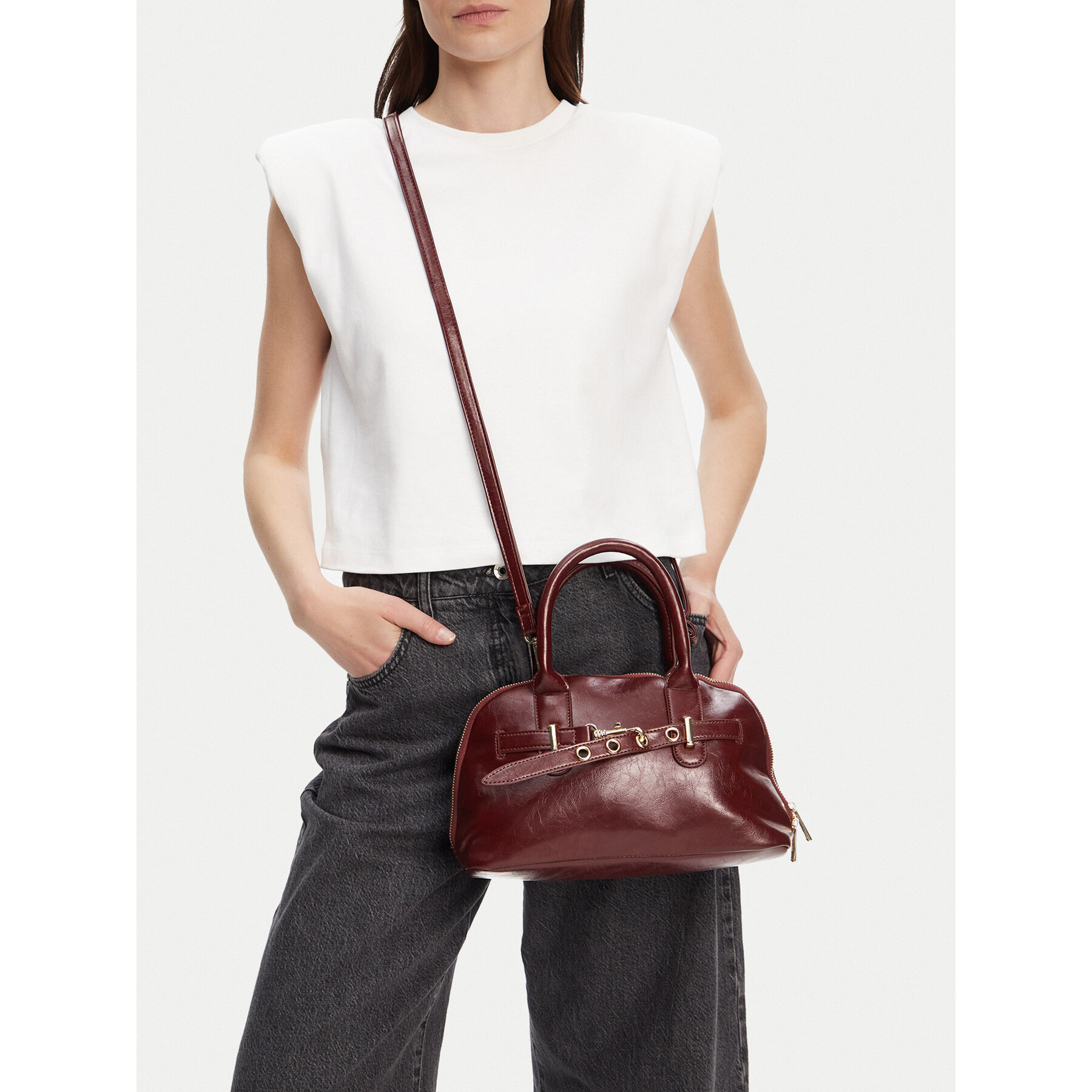 Дамска чанта DeeZee C-DZE-S-004-08 Бордо