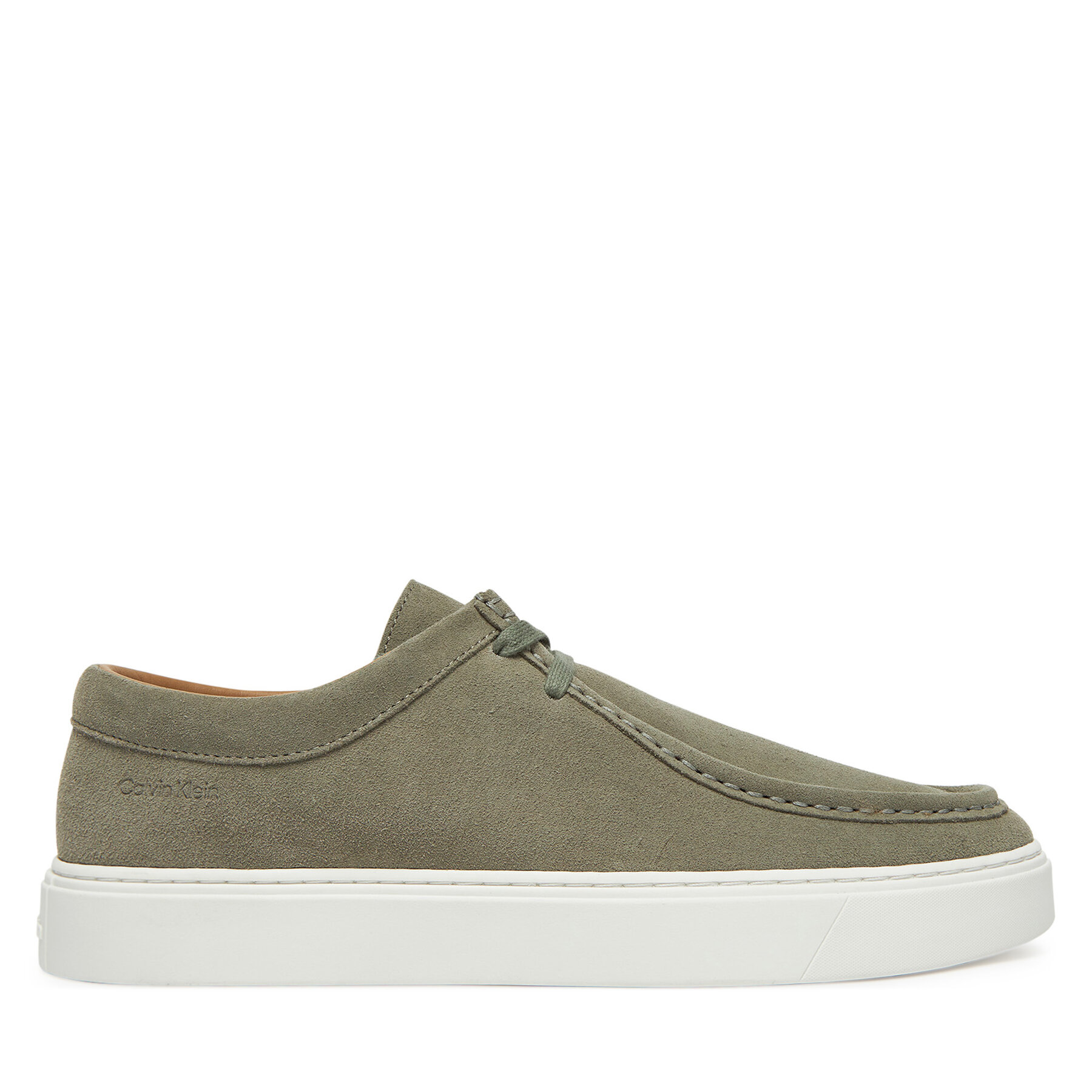 Pantofi Calvin Klein Hybrid Apron Laceup Su HM0HM01967 Verde