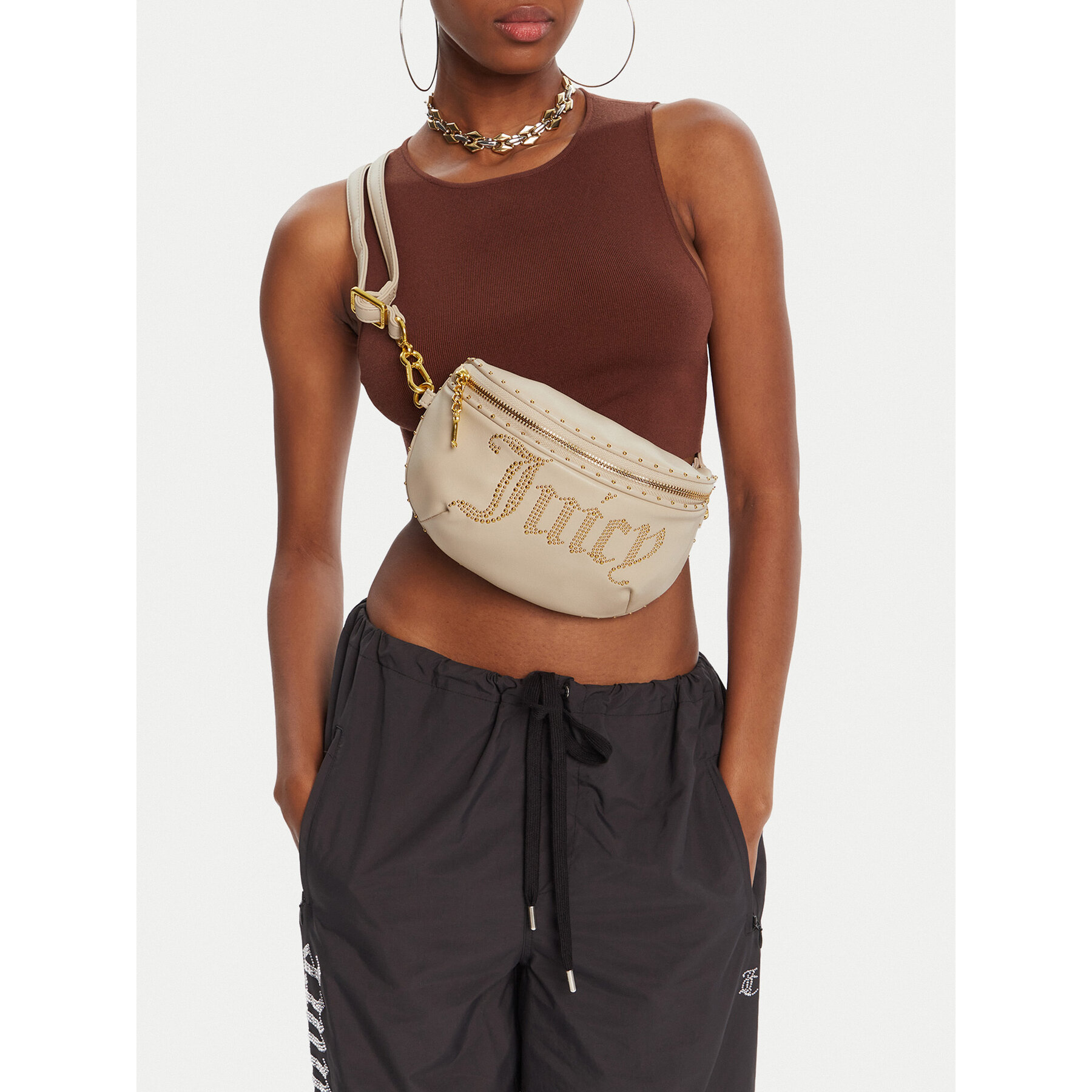 Geantă Juicy Couture EO-BEJXT8804WVP Bej